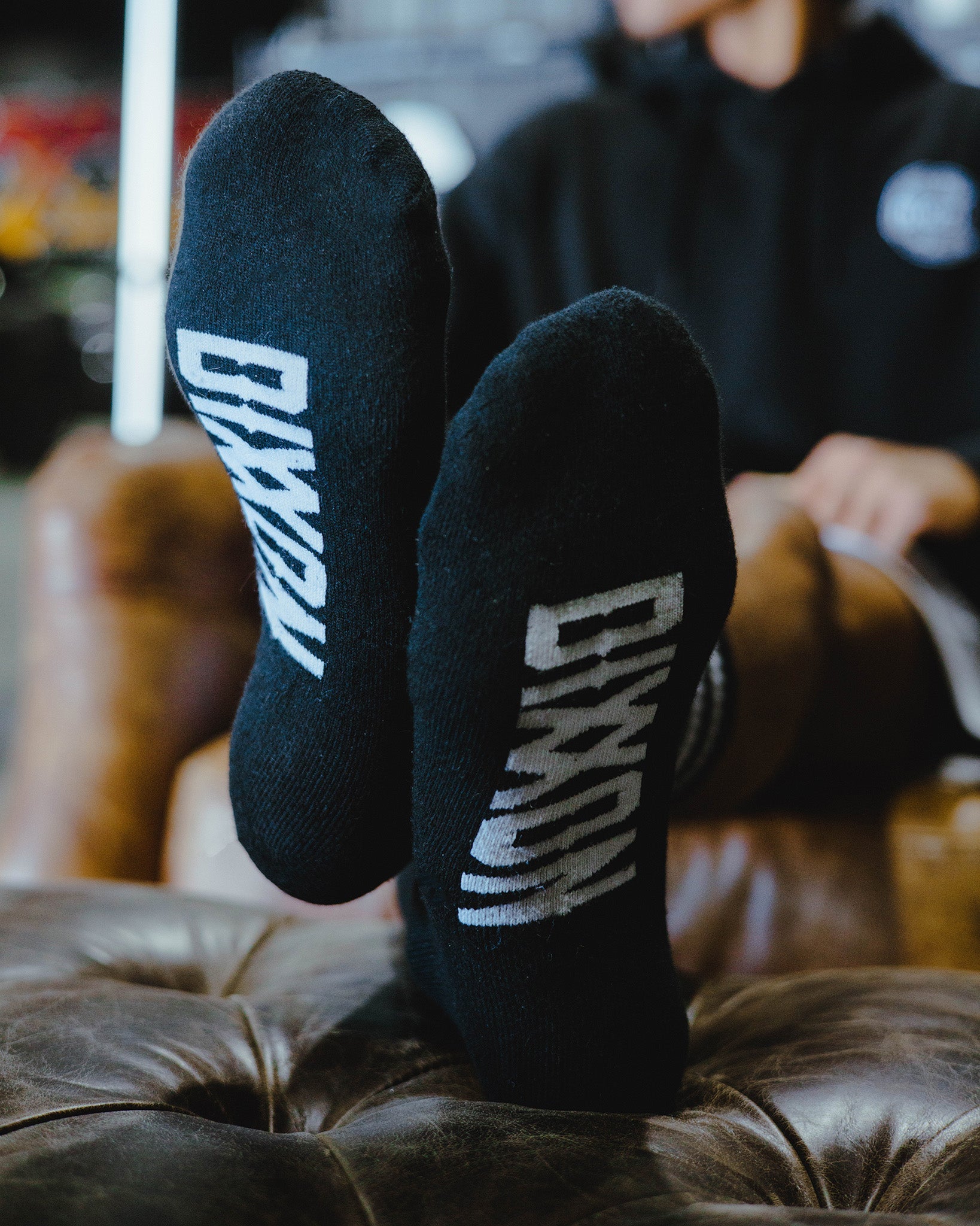6pk Premium Crew Socks - Black - Dixxon Flannel Co.