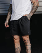 7" Gym Shorts - Black - Dixxon Flannel Co.