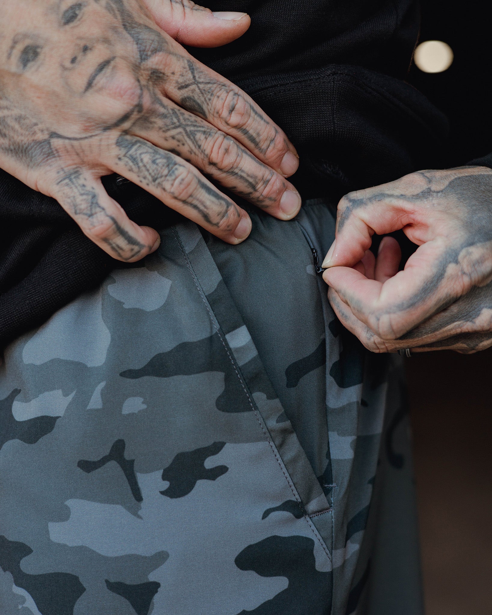 7" Gym Shorts - Black Camo - Dixxon Flannel Co.