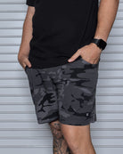 7" Gym Shorts - Black Camo - Dixxon Flannel Co.