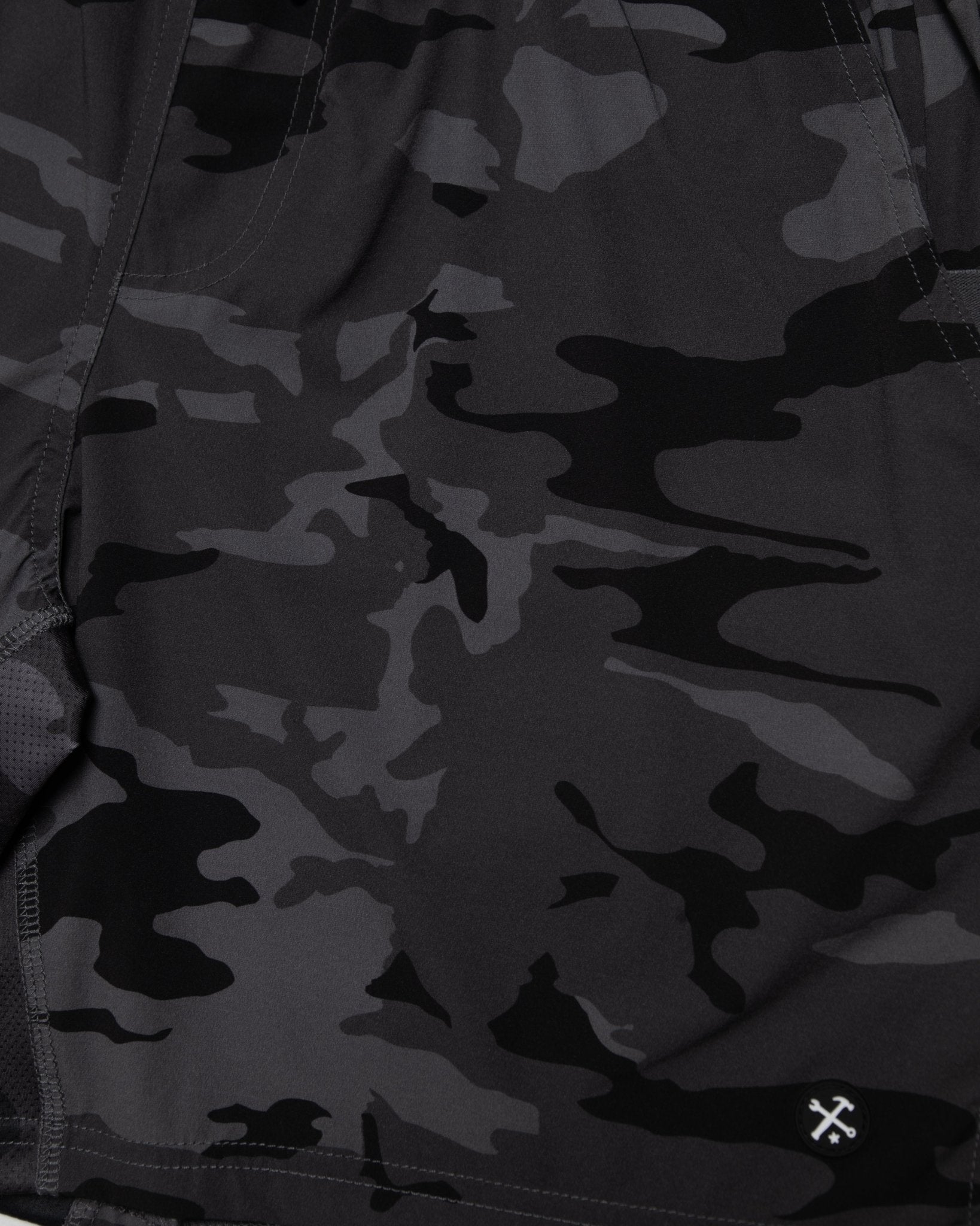 7" Gym Shorts - Black Camo - Dixxon Flannel Co.