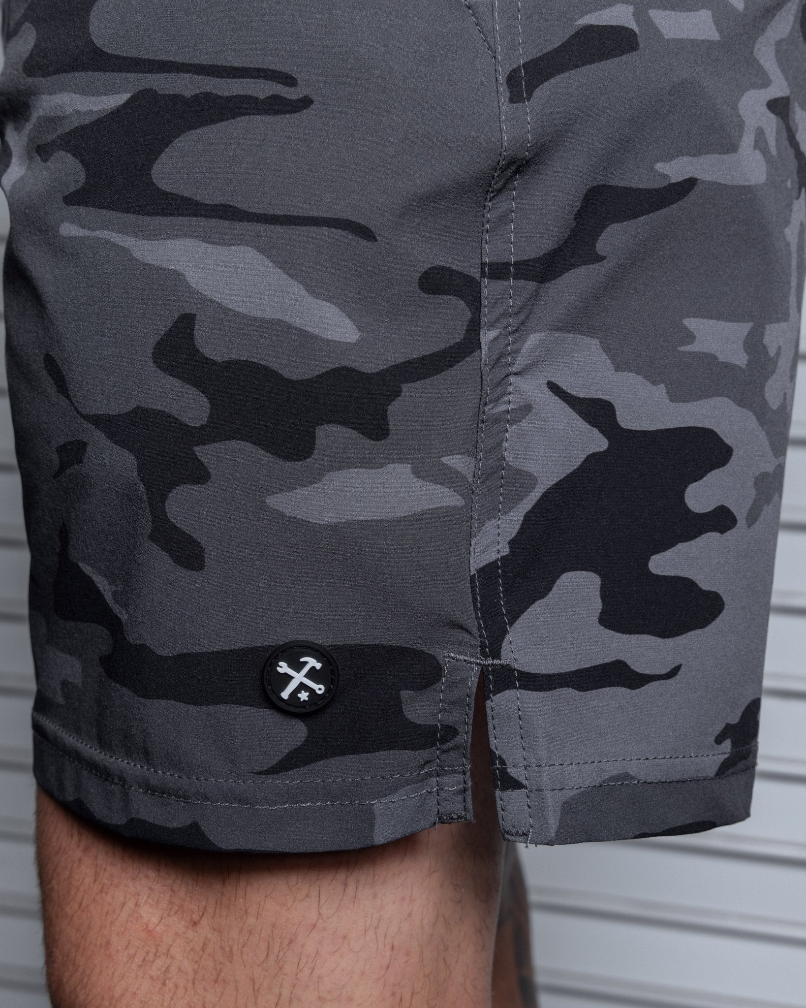 7" Gym Shorts - Black Camo - Dixxon Flannel Co.