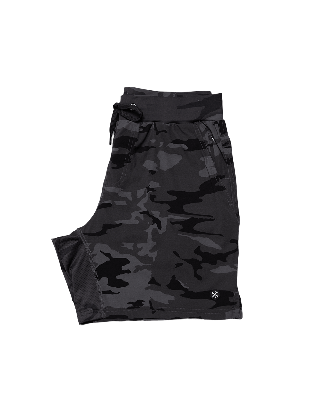 7" Gym Shorts - Black Camo - Dixxon Flannel Co.
