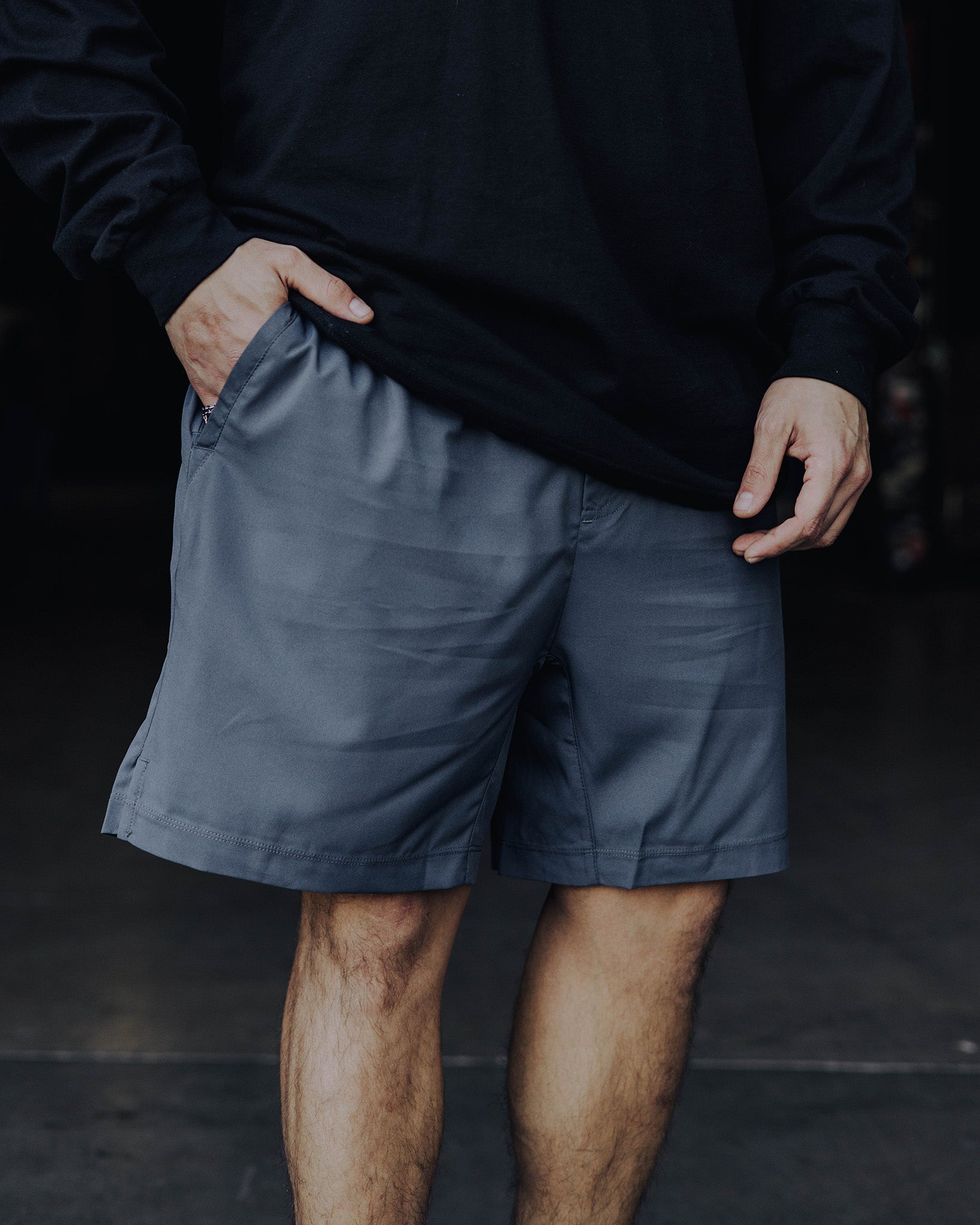 7" Gym Shorts - Charcoal - Dixxon Flannel Co.