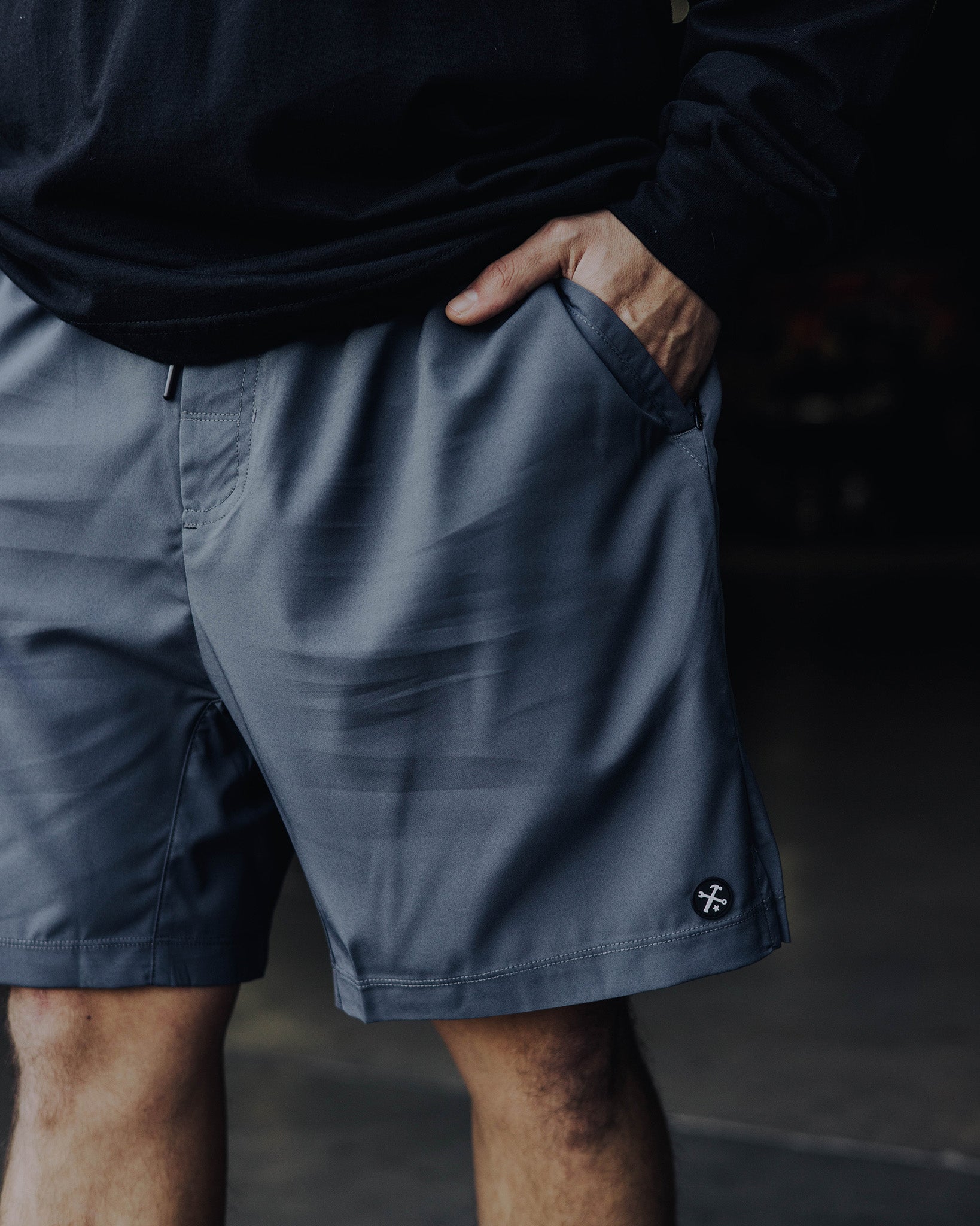 7" Gym Shorts - Charcoal - Dixxon Flannel Co.