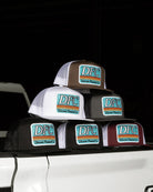 70s Steeze Flat Bill Trucker Snapback - Dixxon Flannel Co.