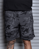 9" Gym Shorts - Black Camo - Dixxon Flannel Co.