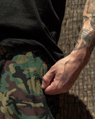 9" Gym Shorts - Green Camo - Dixxon Flannel Co.