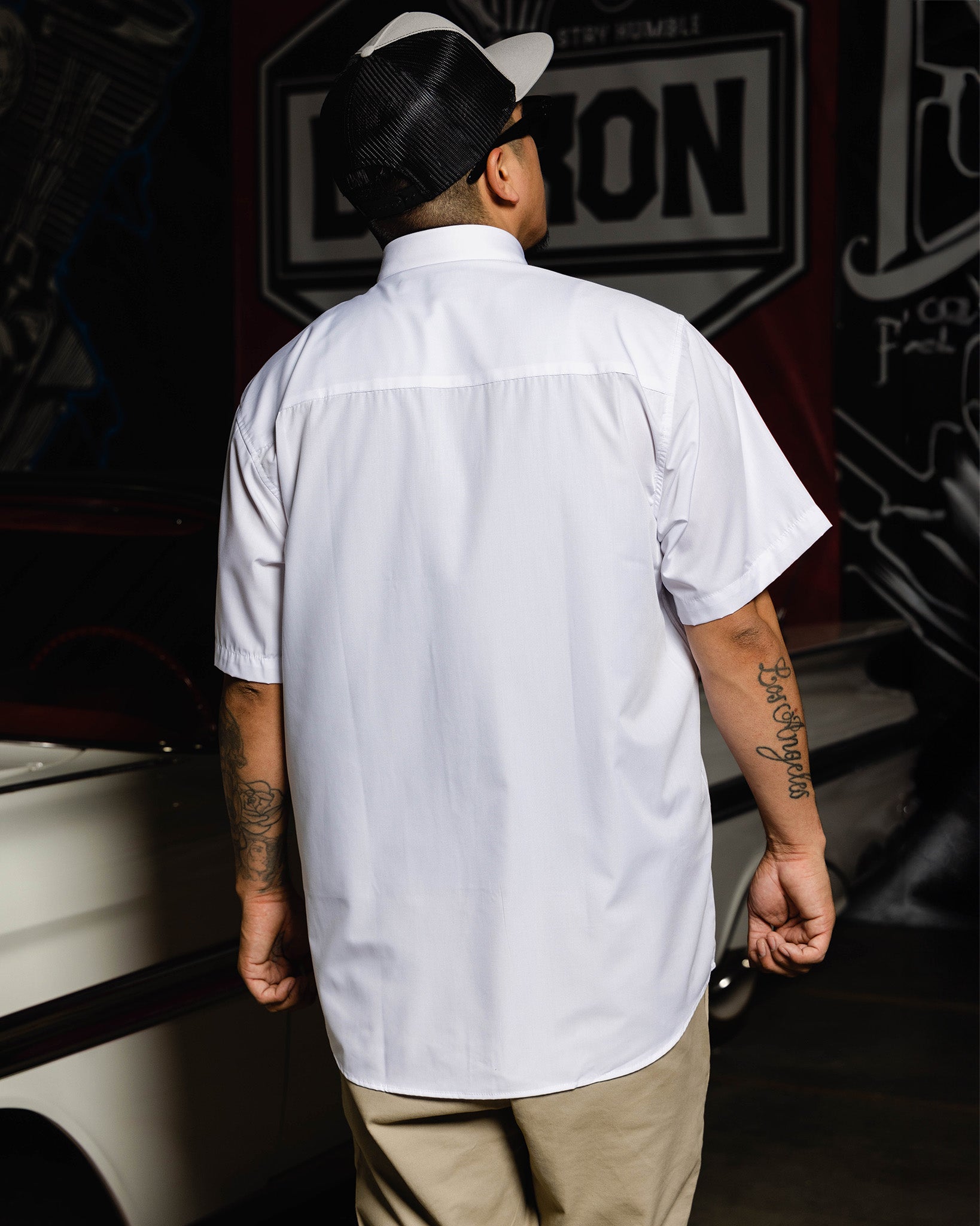 Solid Bamboo Short Sleeve 2.0 - White | Dixxon Flannel Co.