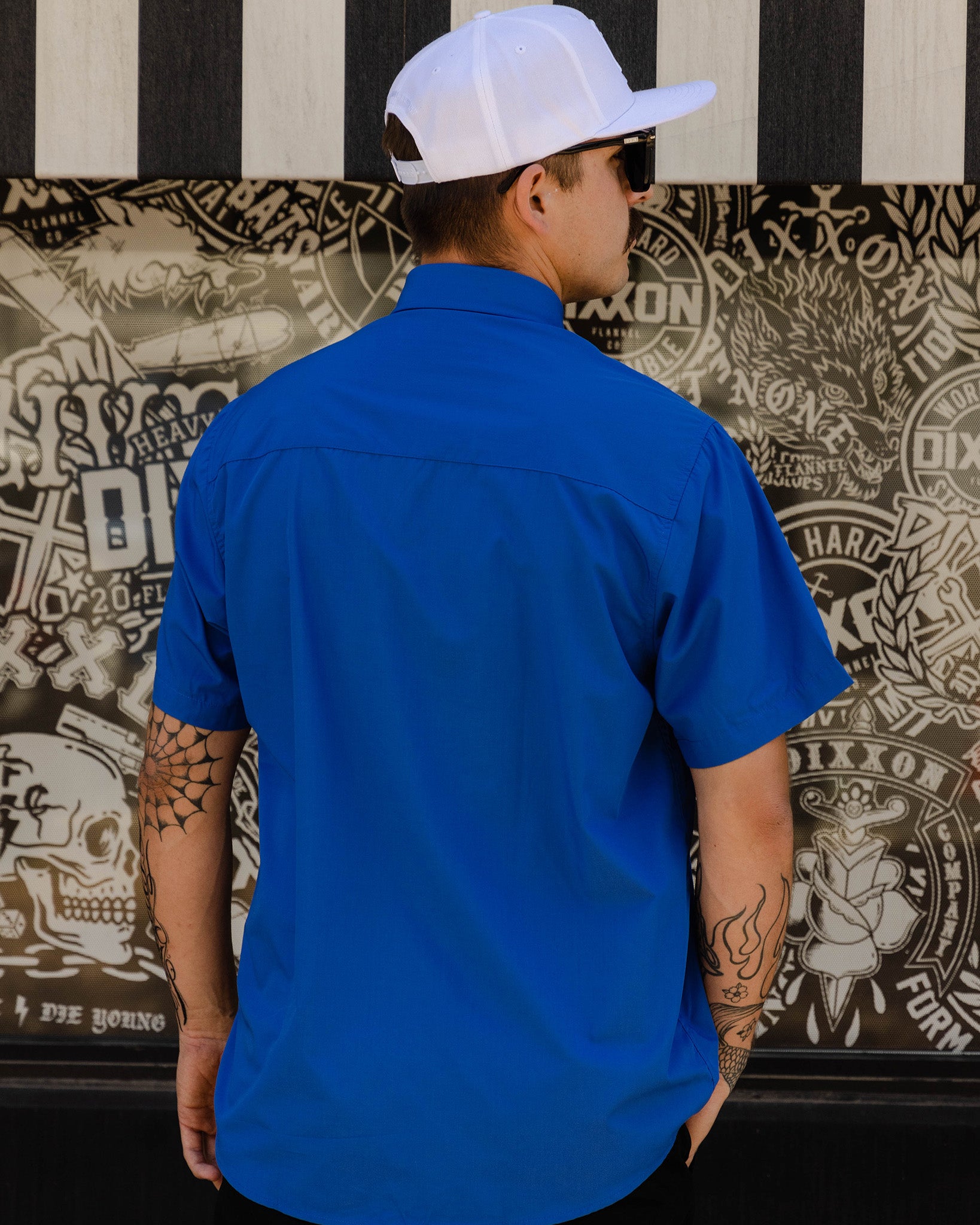 Solid Bamboo Short Sleeve 2.0 - True Blue | Dixxon Flannel Co.