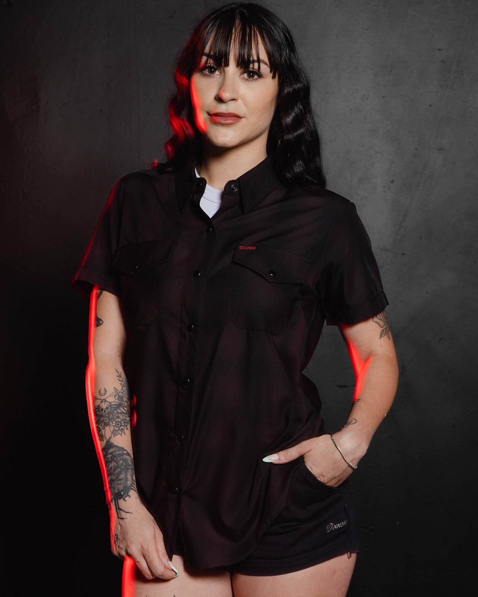 Women's Darkness Bamboo Short Sleeve | Dixxon Flannel Co.