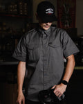 WorkForce Short Sleeve Work Shirt - Charcoal