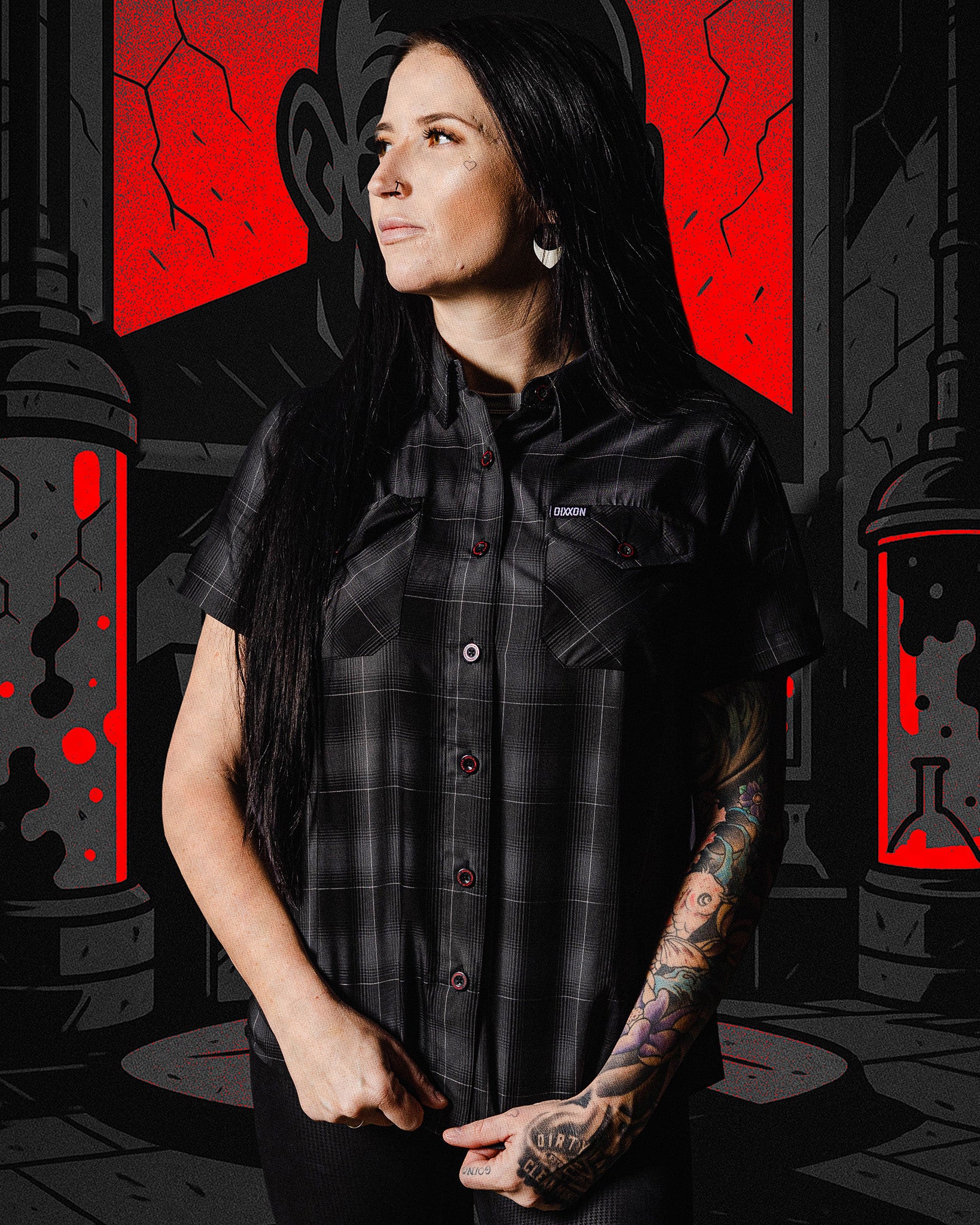 Women's The Villain Bamboo Short Sleeve | Dixxon Flannel Co.