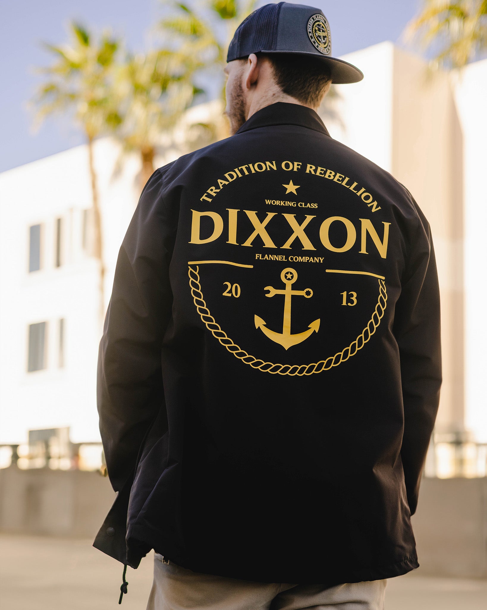 Dixxon Gold Rebellion Coaches Jacket - Shop Today
