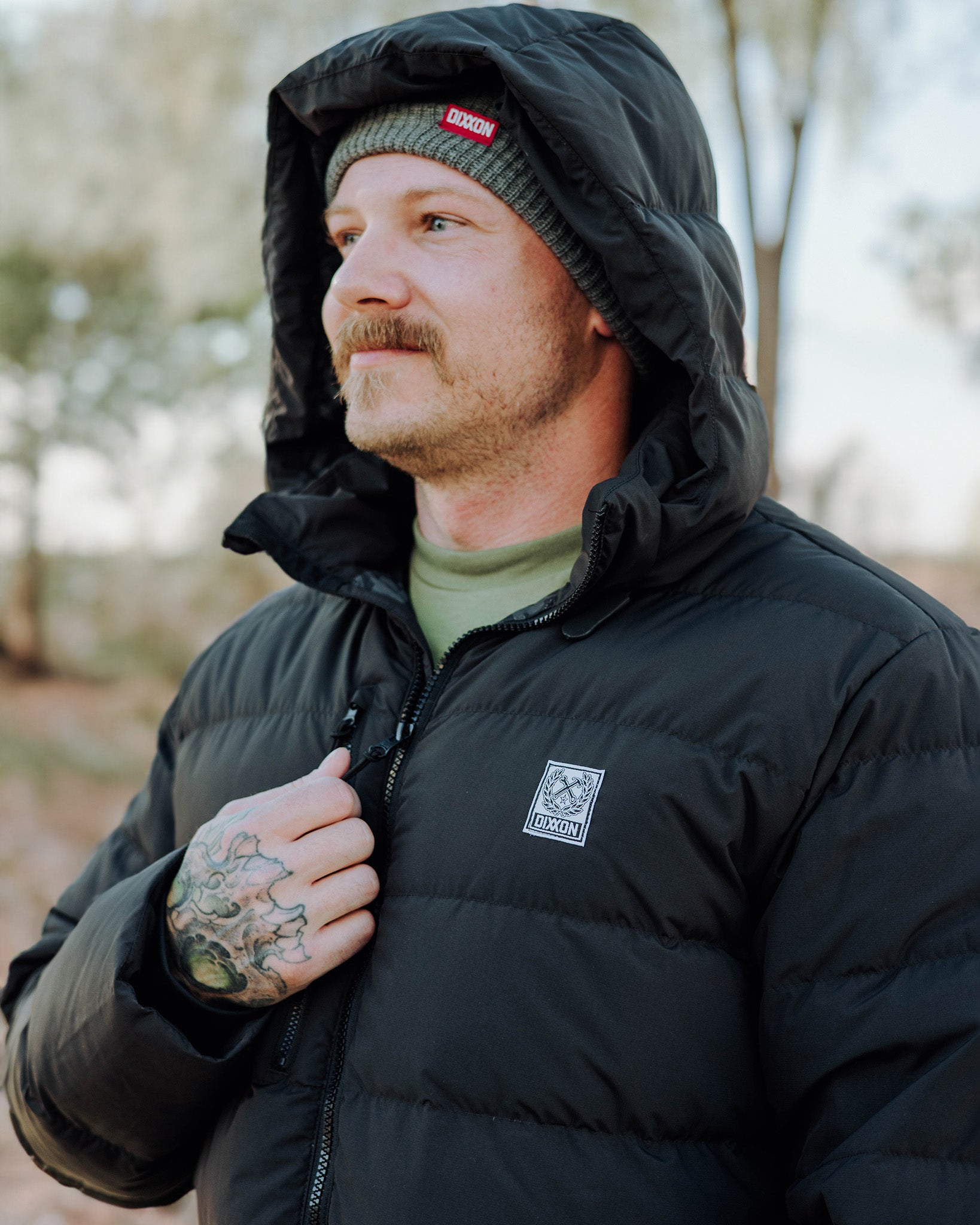 The Ridge Down Jacket - Black | Dixxon Flannel Co.