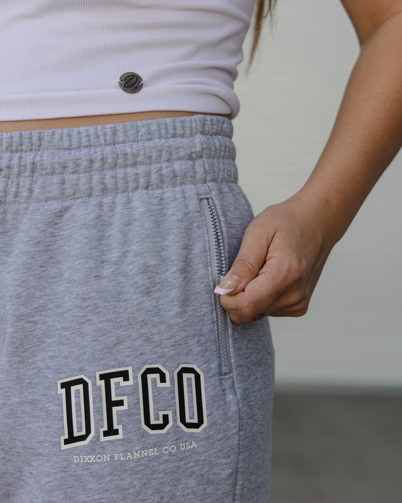 Dixxon Women's Heather Gray Sweatpants: Shop Now