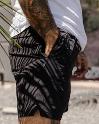 Black 7" Boardshorts