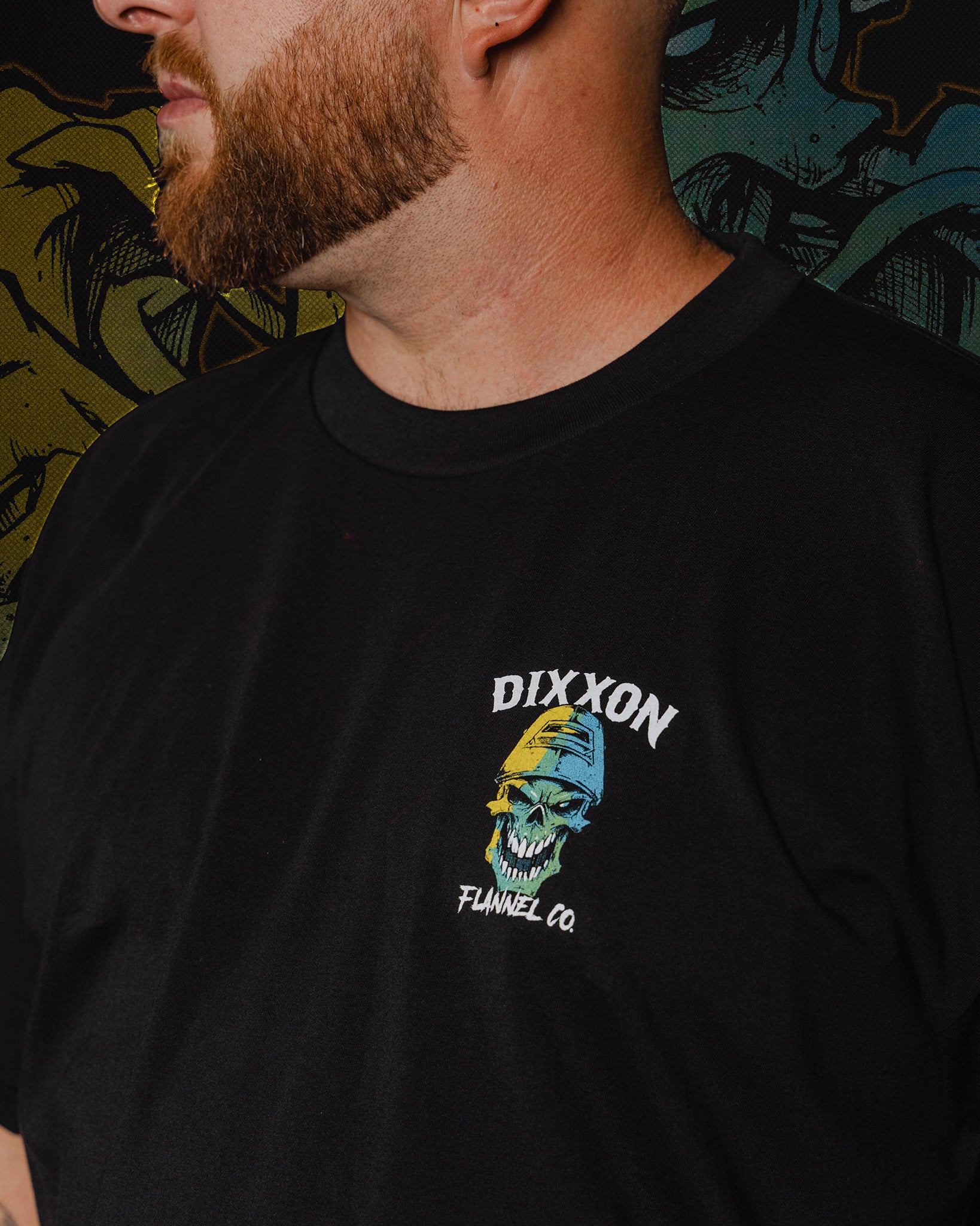 Green Torch T-Shirt - Black | Shop Dixxon Now