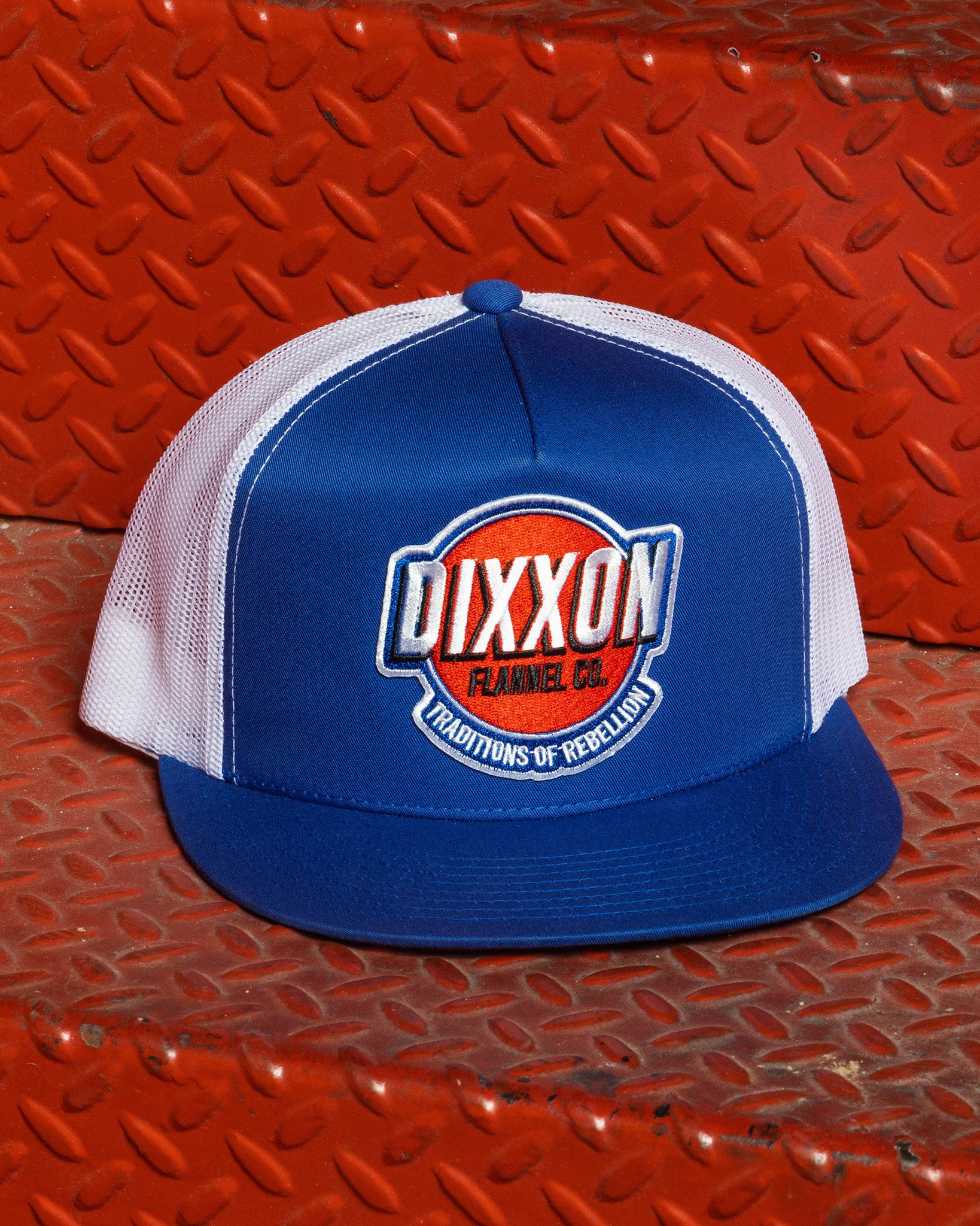 Hot Rod Flat Bill Trucker Snapback | Dixxon Flannel Co.