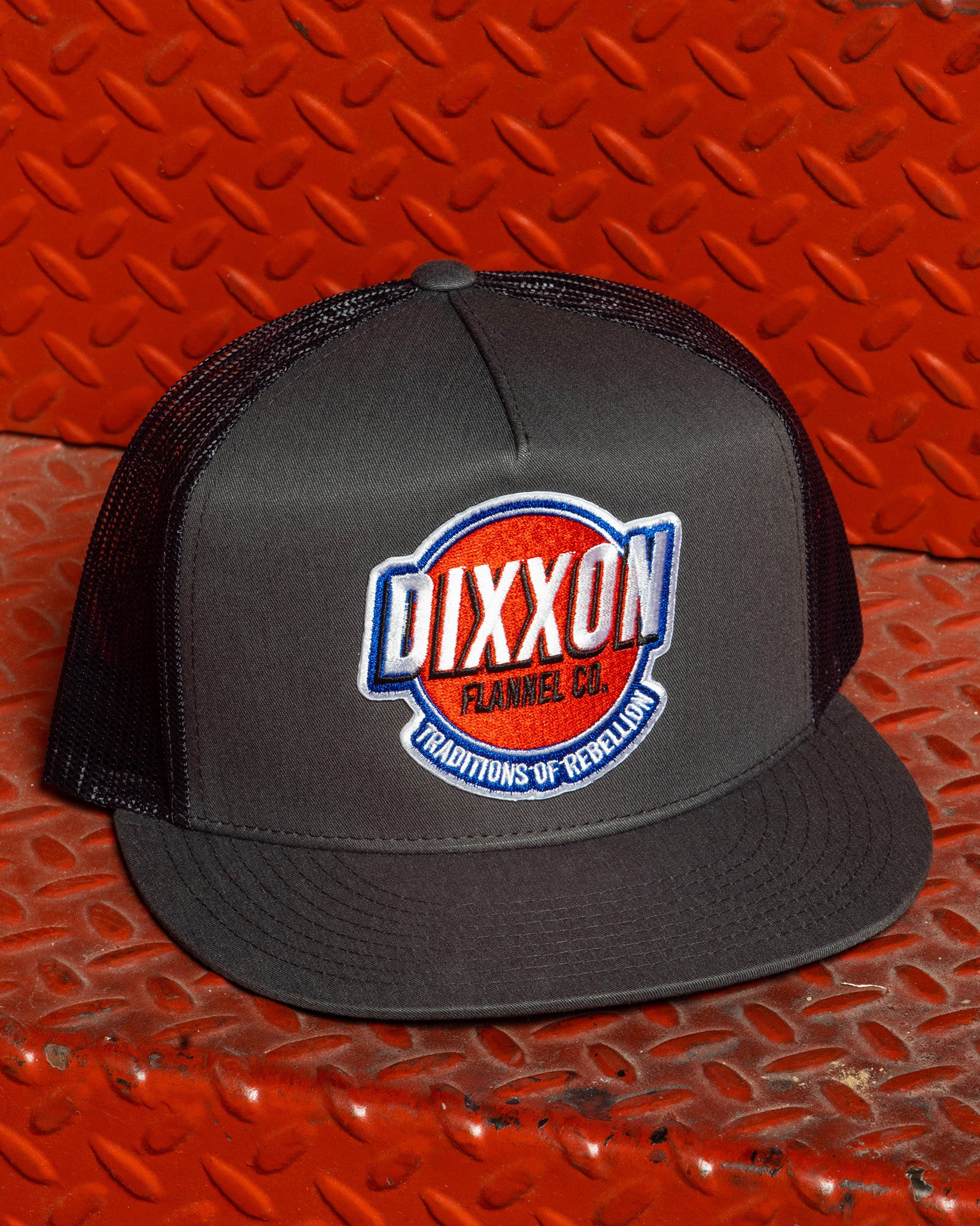 Hot Rod Flat Bill Trucker Snapback | Dixxon Flannel Co.