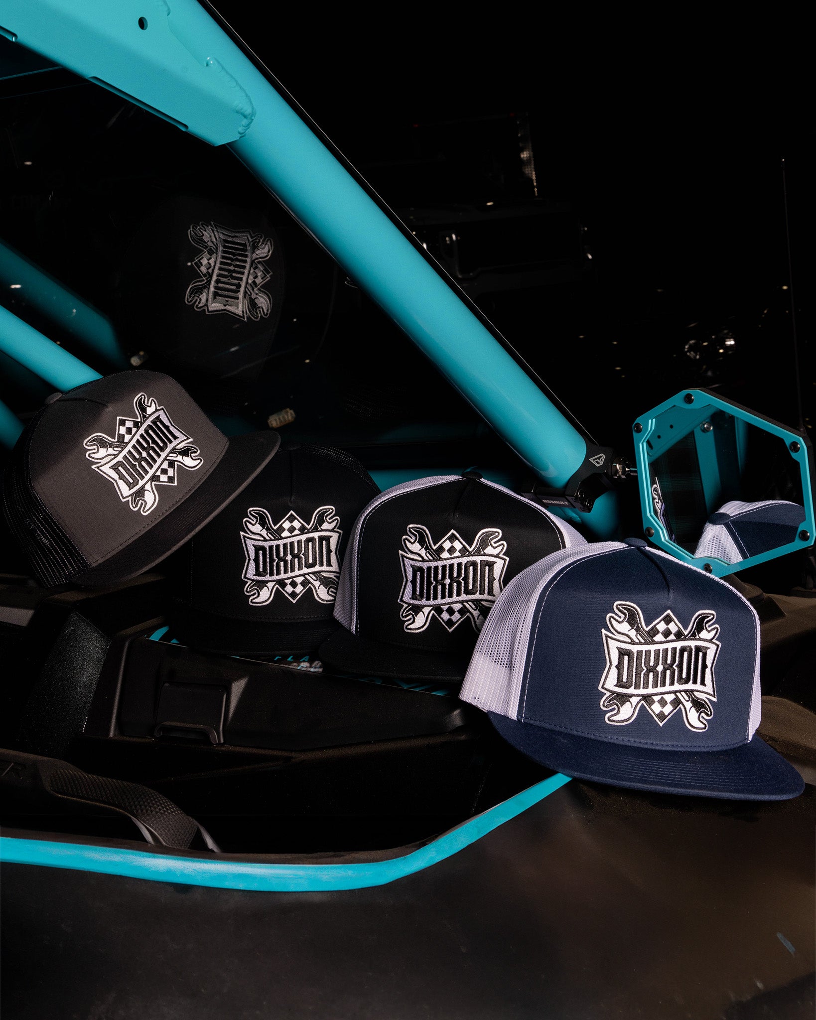 Pit Crew Flat Bill Trucker Snapback | Dixxon Flannel Co.