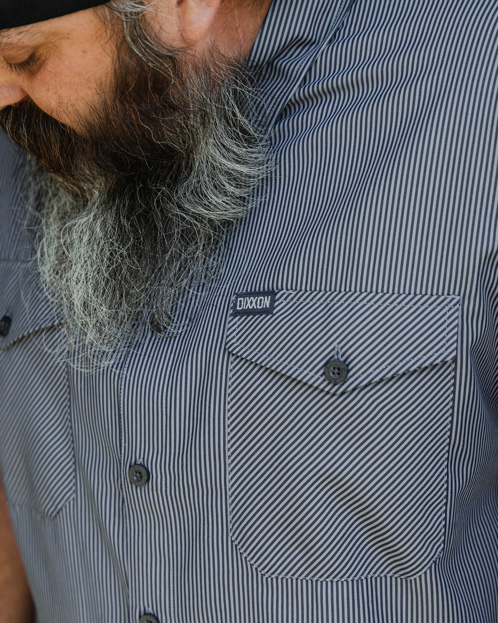 Dixxon WorkForce Charcoal & Navy Short Sleeve Shirt