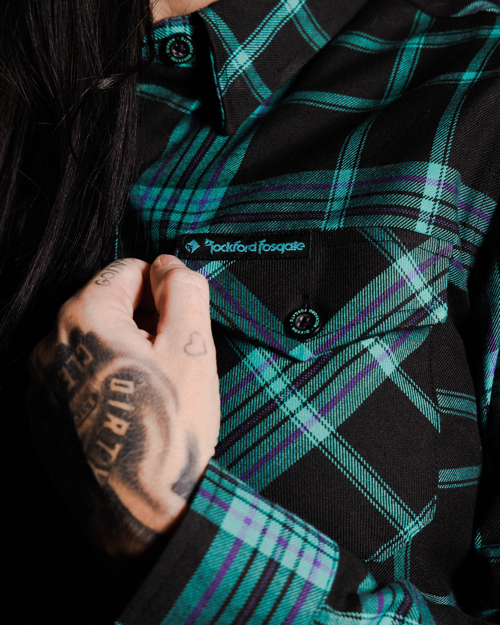 Rockford Fosgate 45th Anniversary Flannel: Dixxon Women's