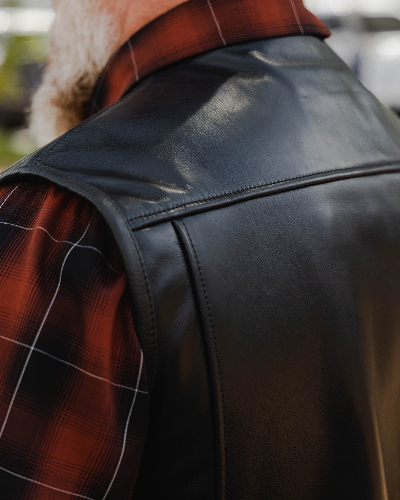 Dixxon's Walker Leather Vest - Black: Ride in Style