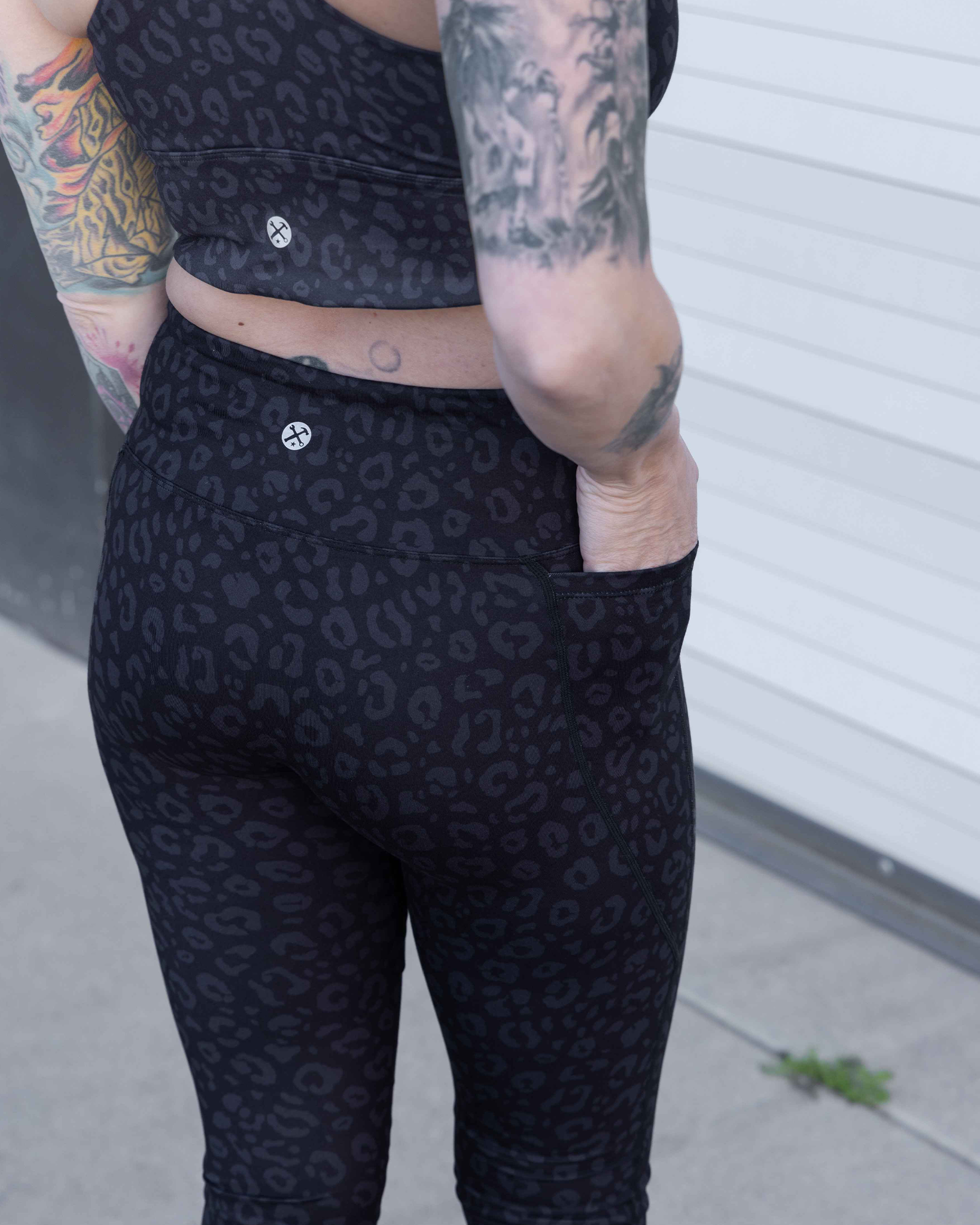 Women's Untamed Leggings - Black Leopard - view 5