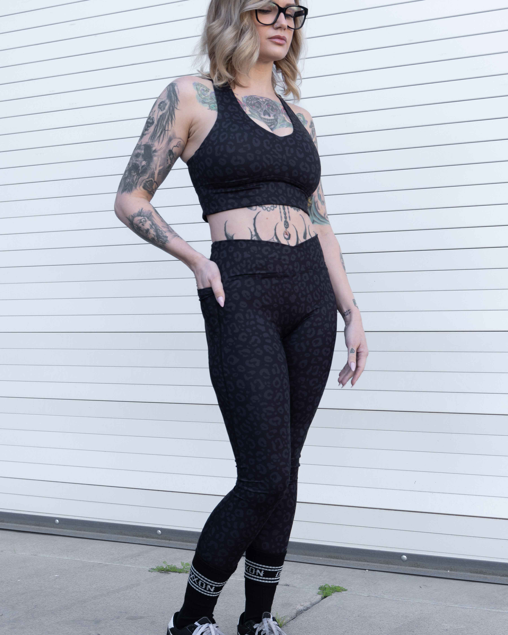 Women's Untamed Leggings - Black Leopard - view 6