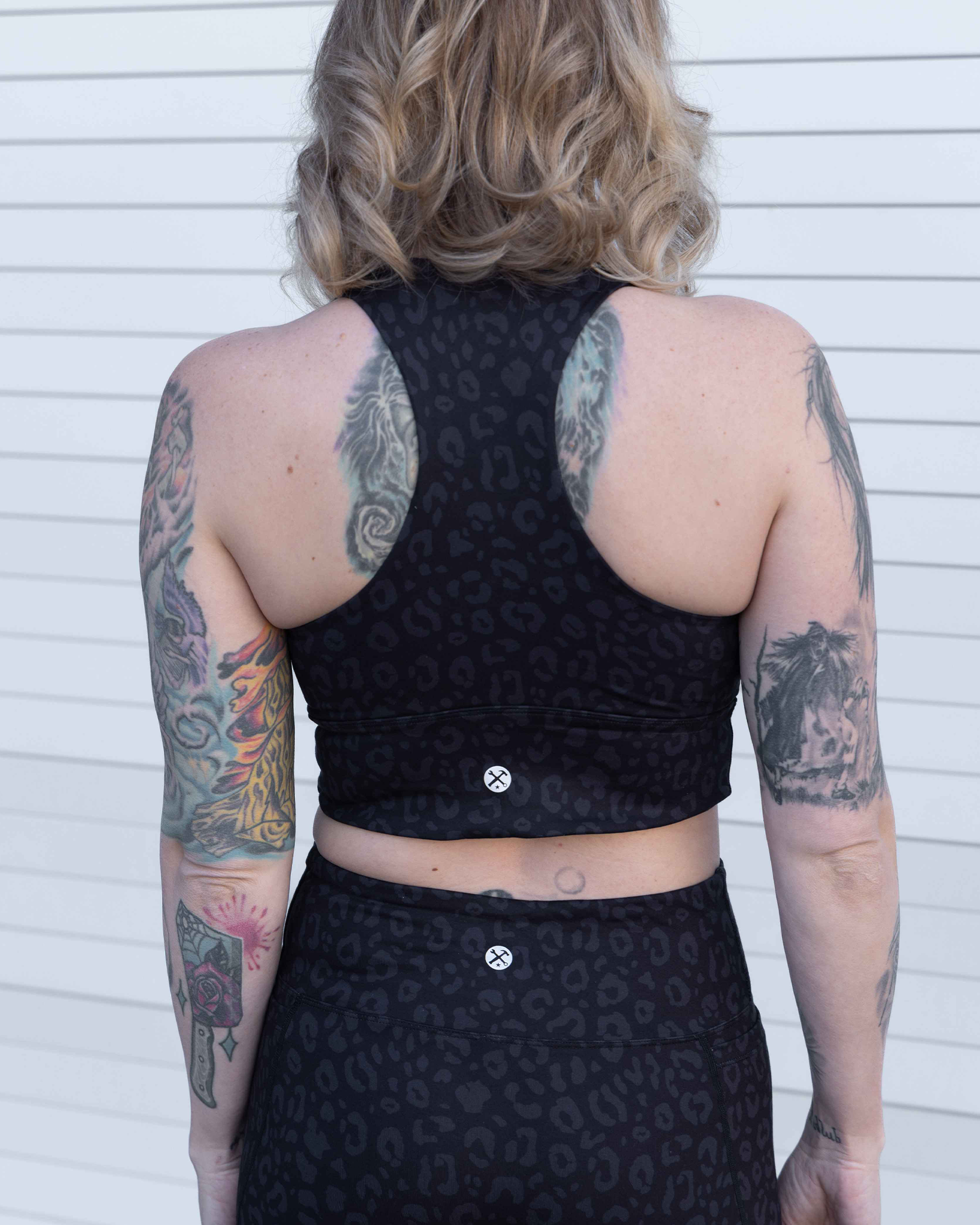 Women's Untamed Sports Bra - Black Leopard - view 3