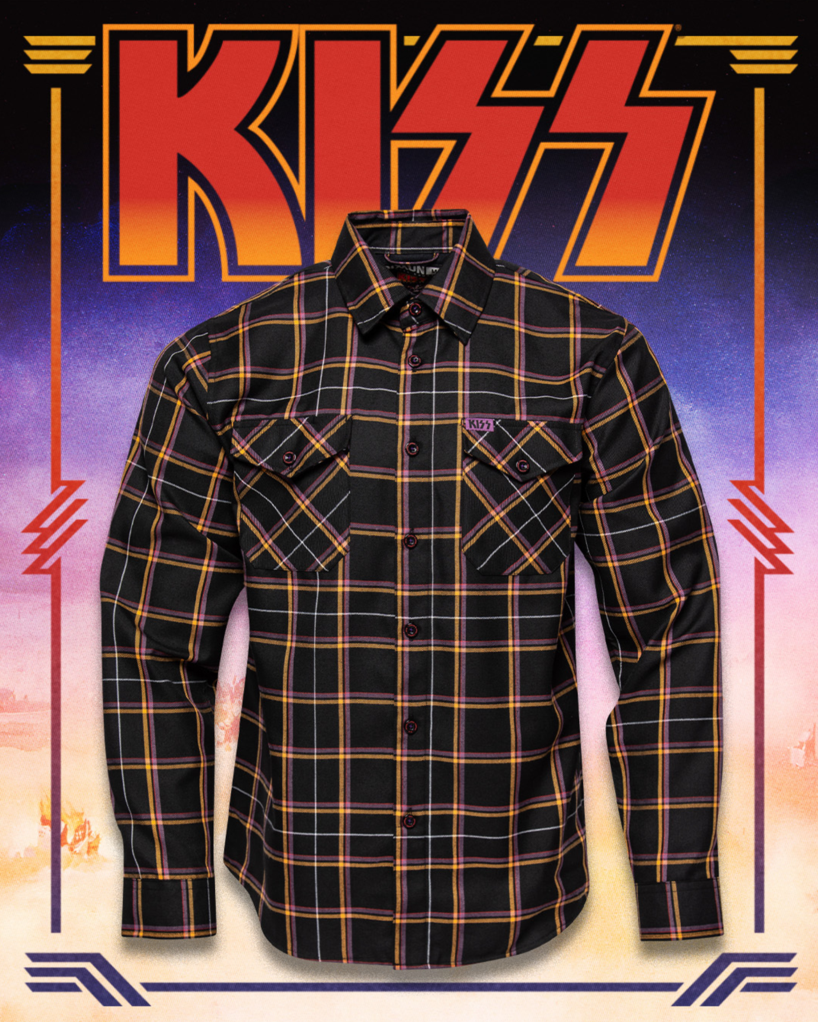 KISS Destroyer Flannel - view 1