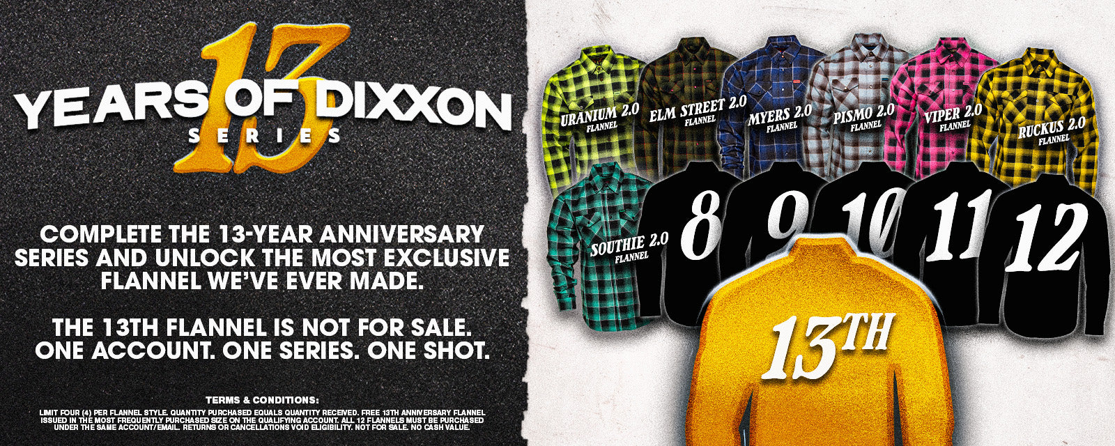 13 Years of Dixxon Series