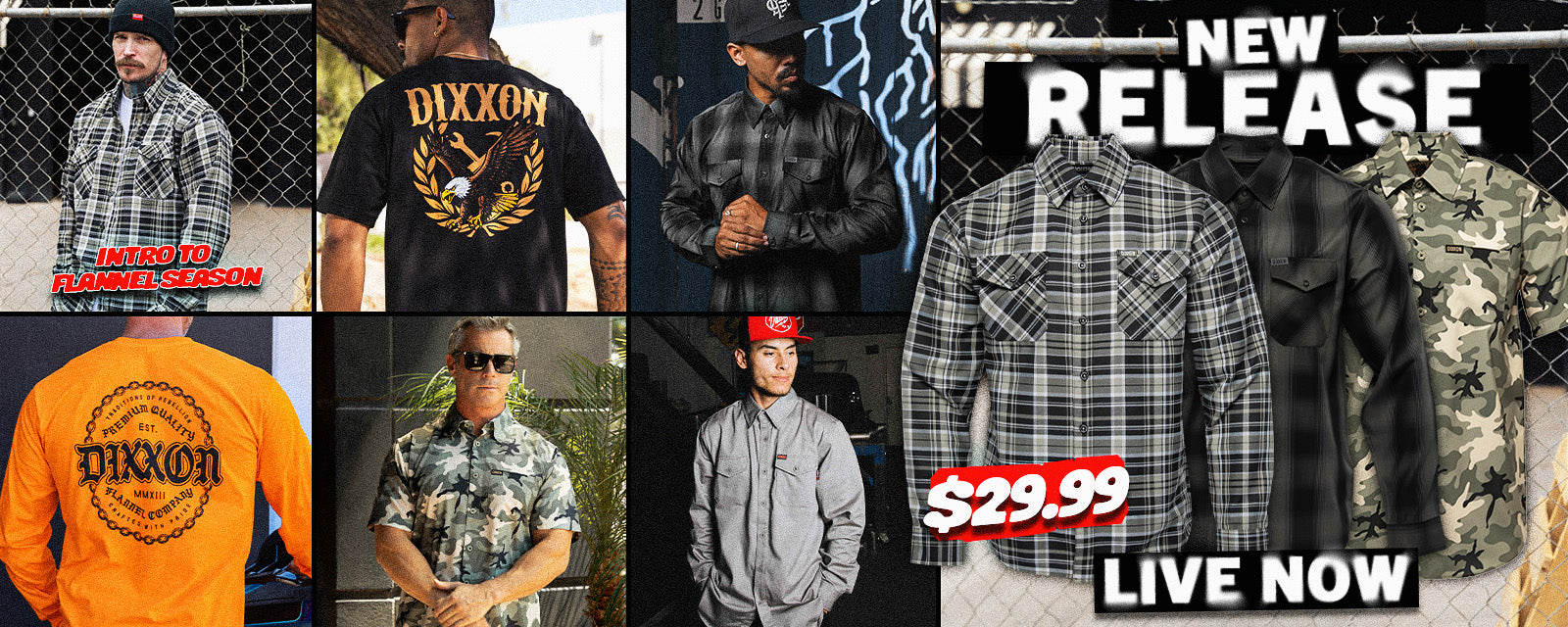 Dixxon's Intro To Flannel Season - Newest Arrivals - Shop Now!
