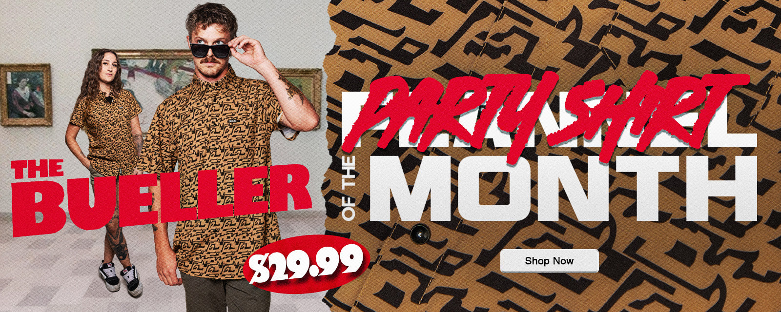 Dixxon Party Shirt of the Month