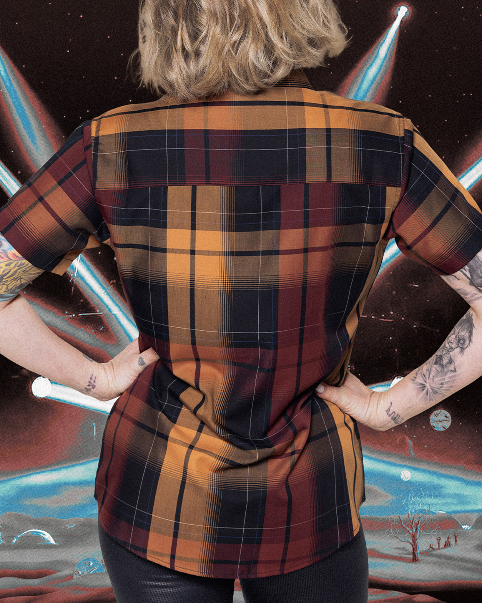 Women's Anthrax: Persistence of Time Bamboo Short Sleeve - view 3