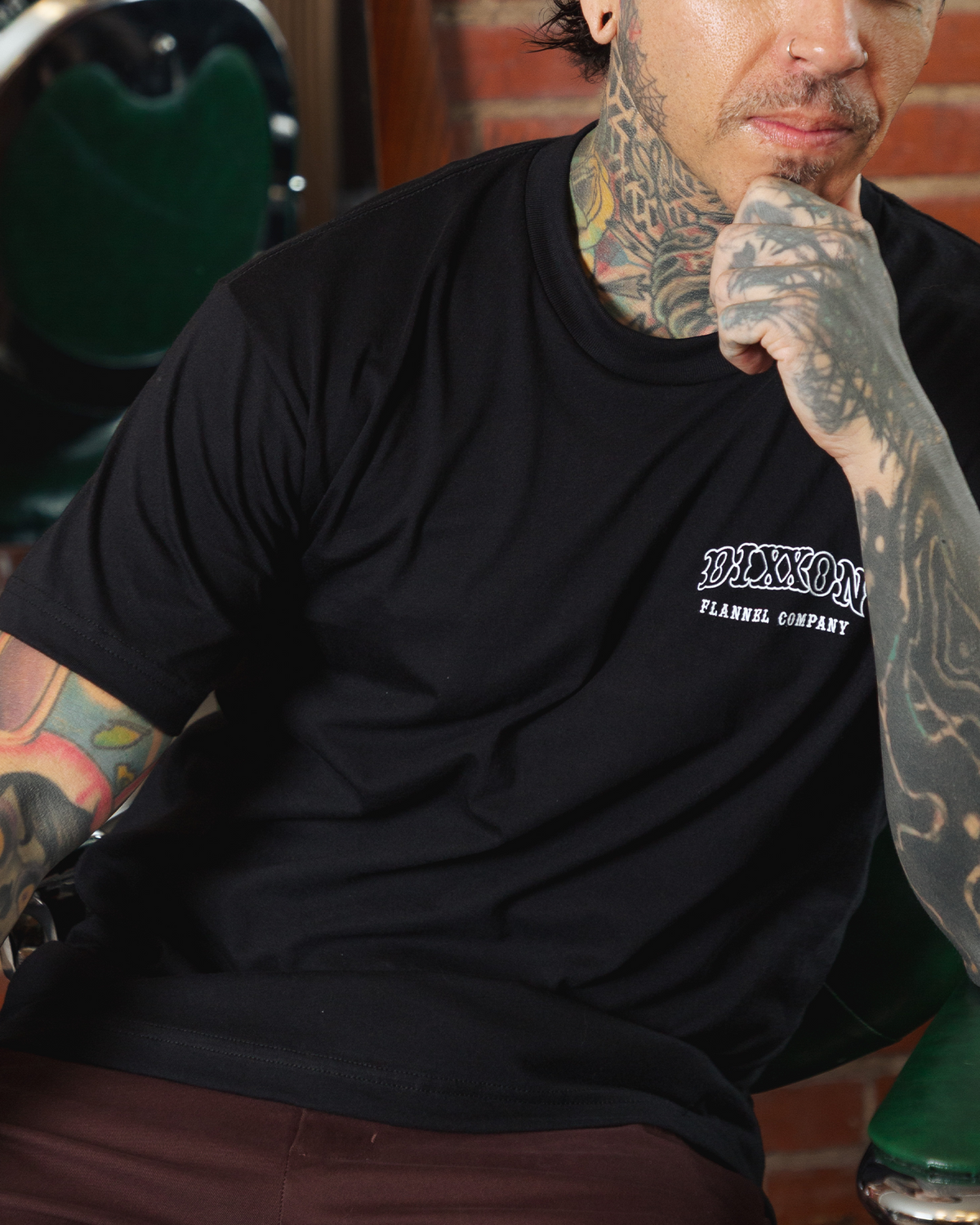 Barber T-Shirt - Black - view 5