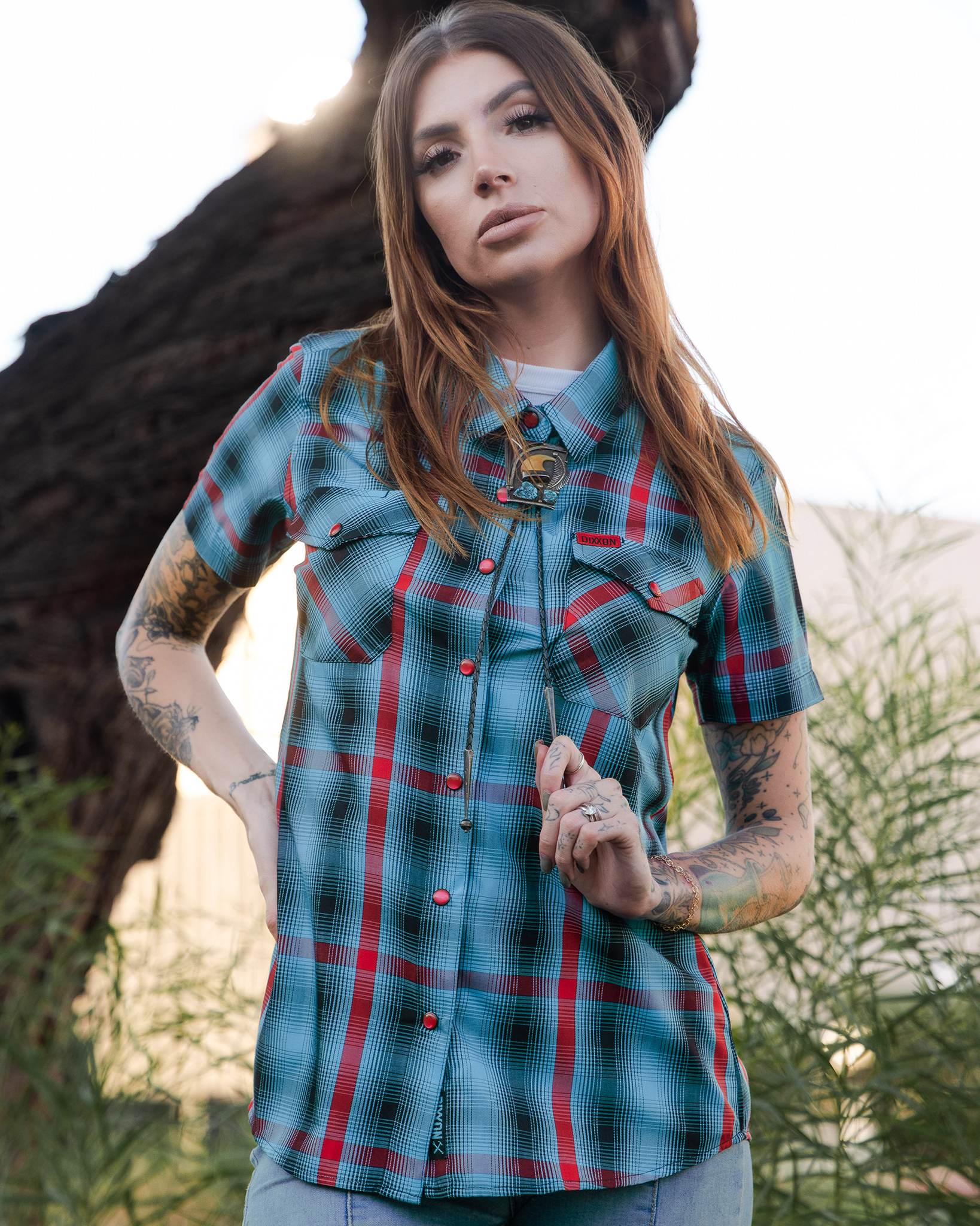 Women's Bolo Bamboo Short Sleeve view 4