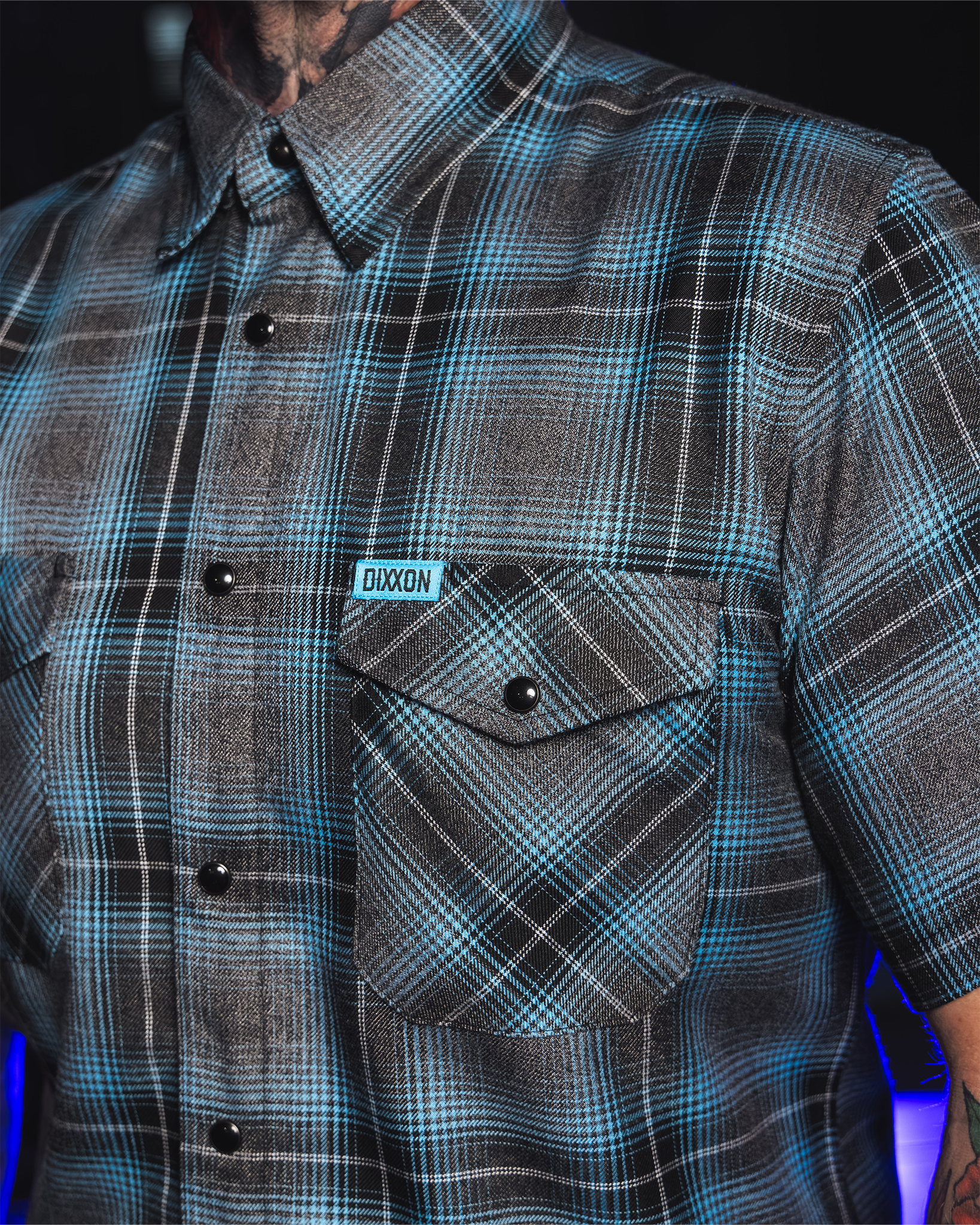 Cyanide 3.0 Short Sleeve Flannel view 7