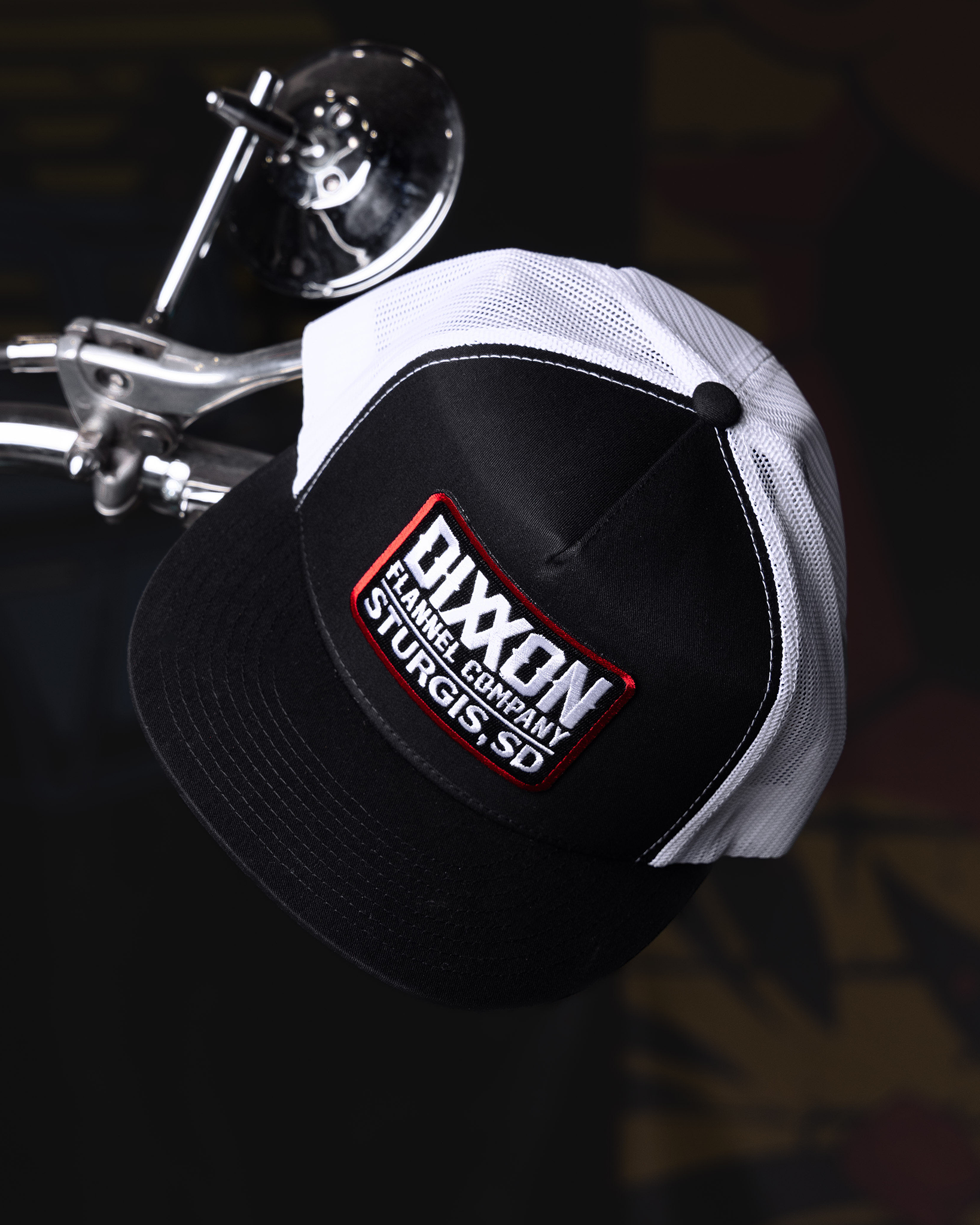 Sturgis Classic 2026 Flat Bill Trucker Snapback - Black, White, & Red - view 2