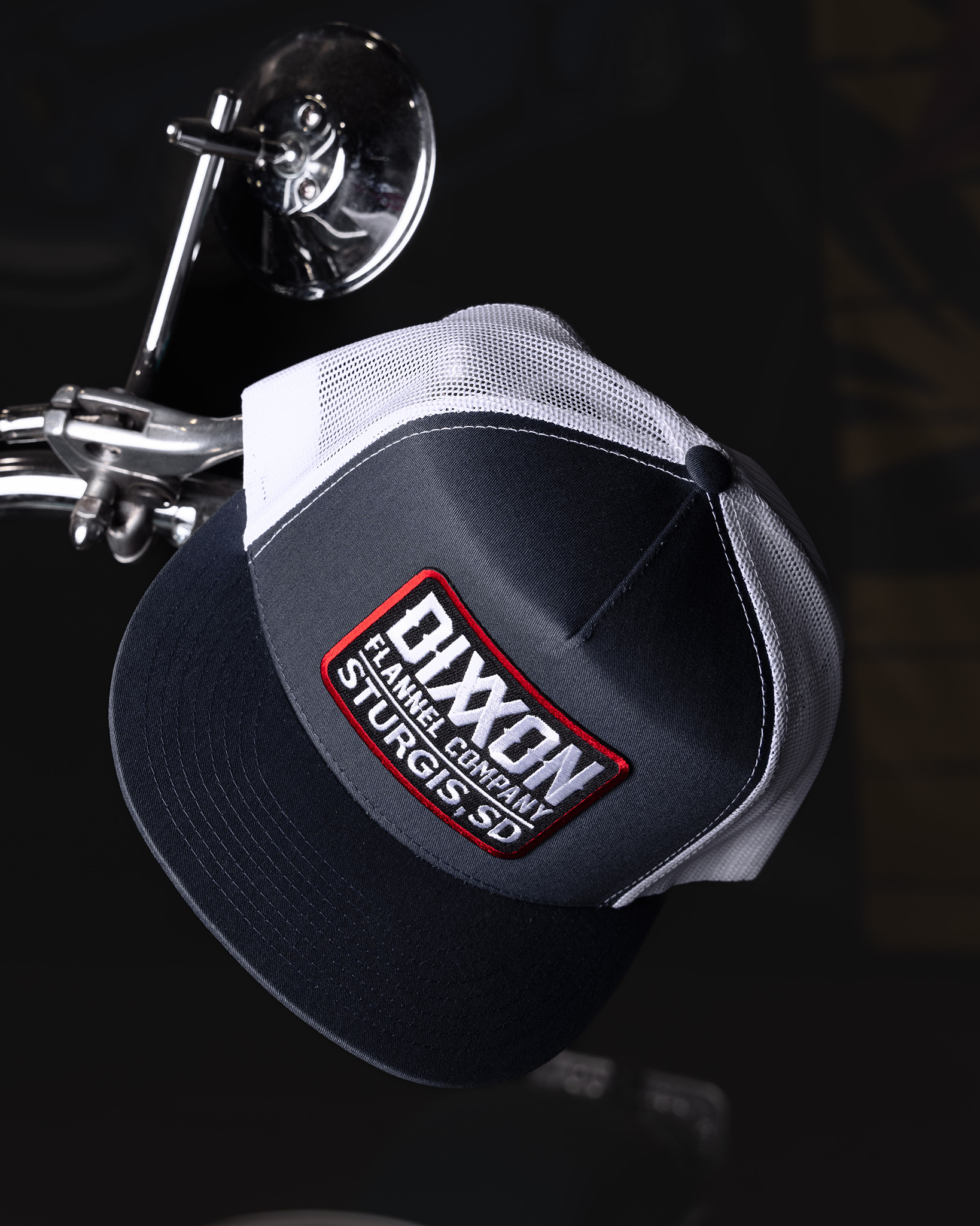 Sturgis Classic 2026 Flat Bill Trucker Snapback - Black, White, & Red - view 5