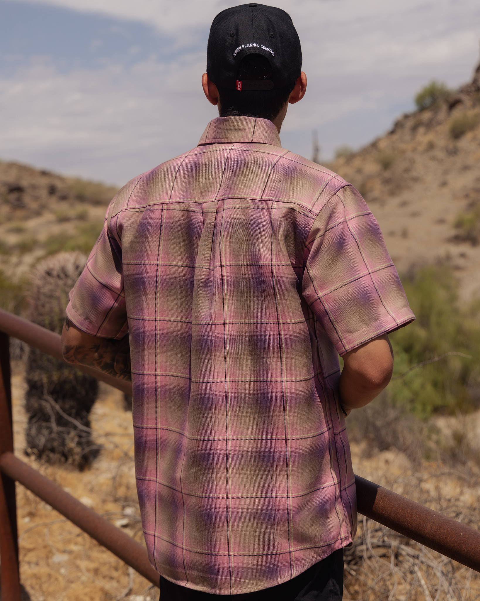 Desert Rose Short Sleeve Flannel view 3