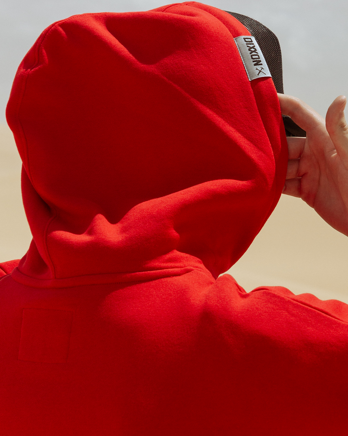 Drift Pullover Hoodie - Red view 6