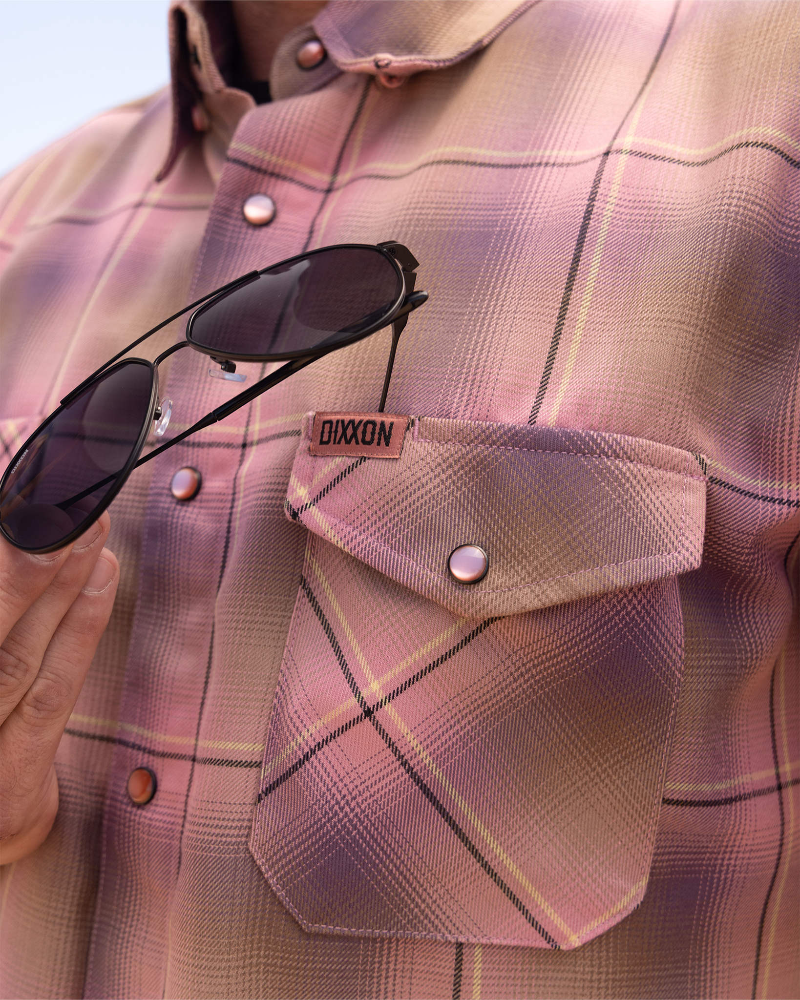 Desert Rose Short Sleeve Flannel view 9