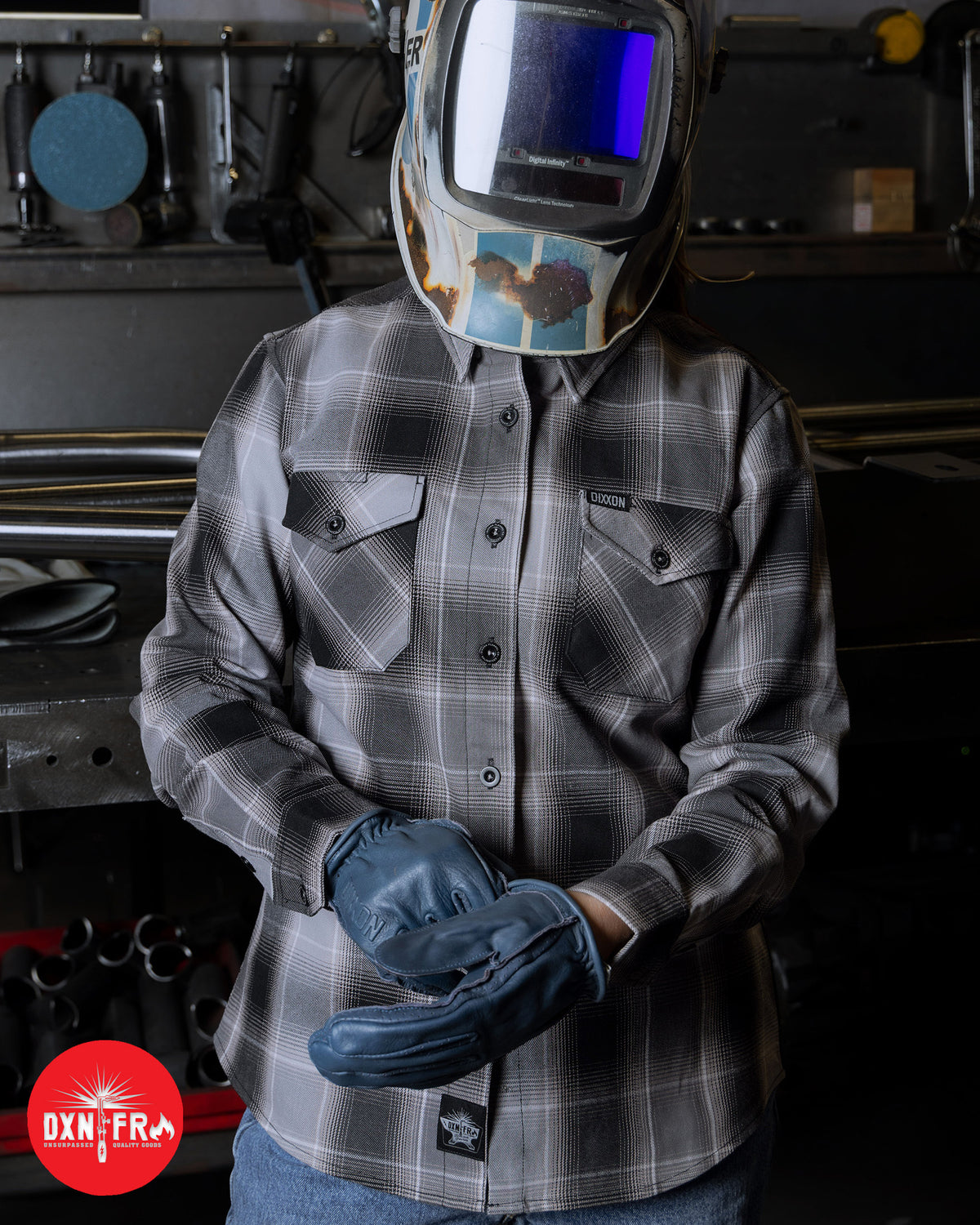 Women's Galvanized FR Flannel view 1