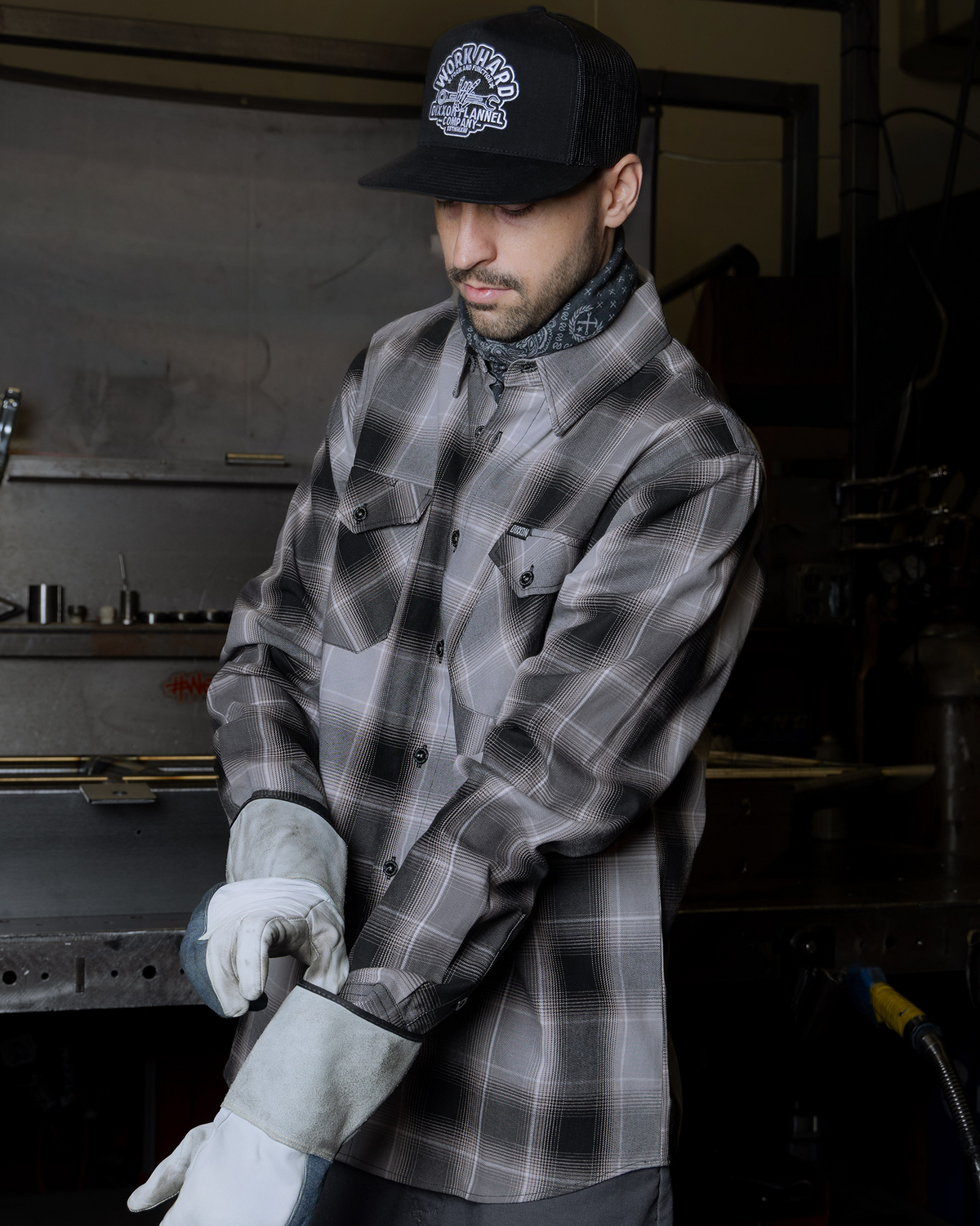 Galvanized FR Flannel view 4