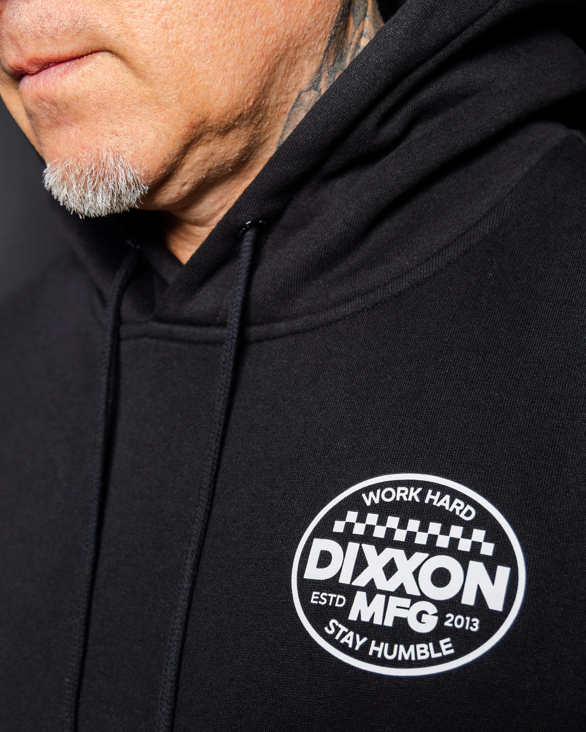 Rally Pullover Hoodie - Black view 5
