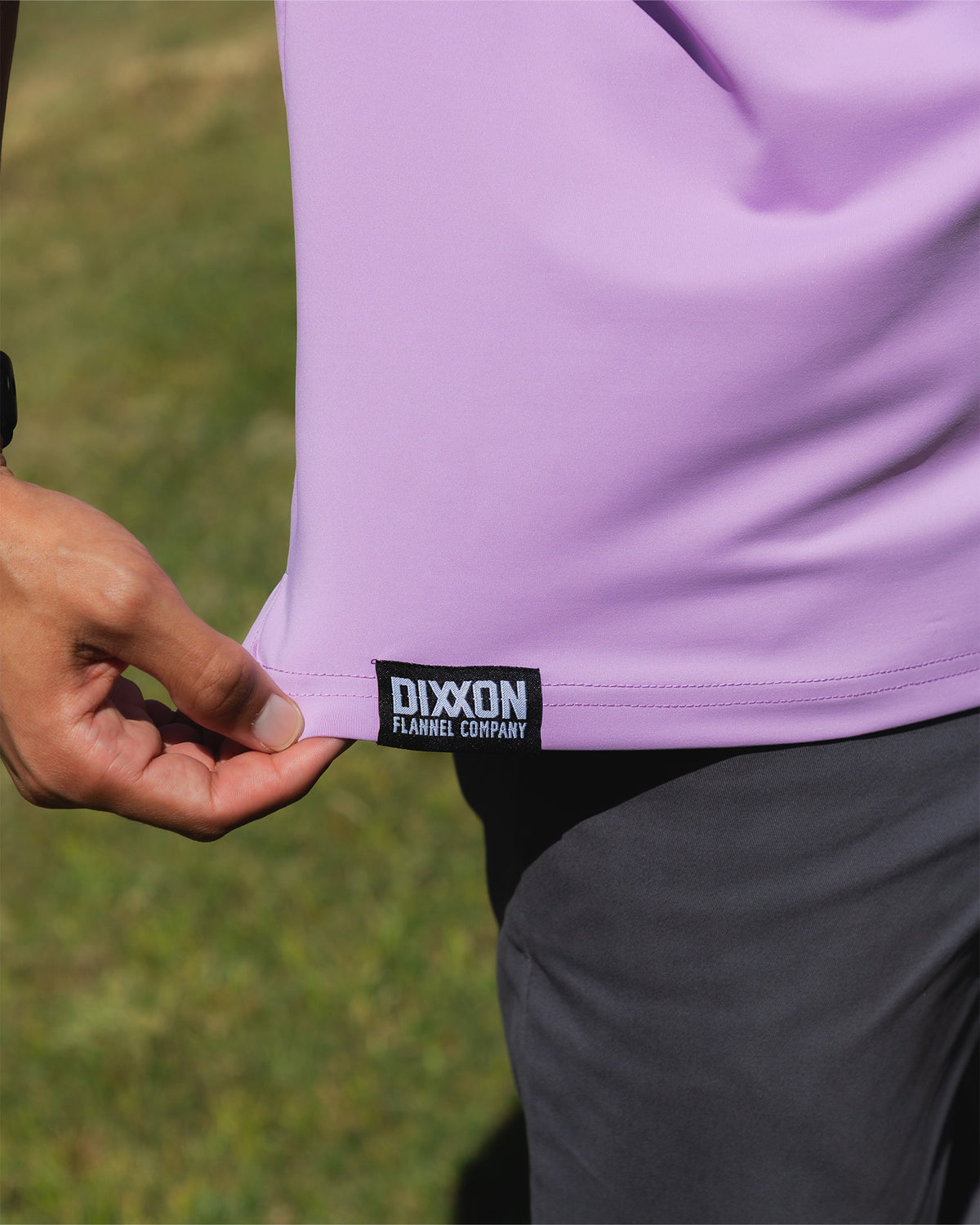 Solid Party Polo - Light Purple view 7