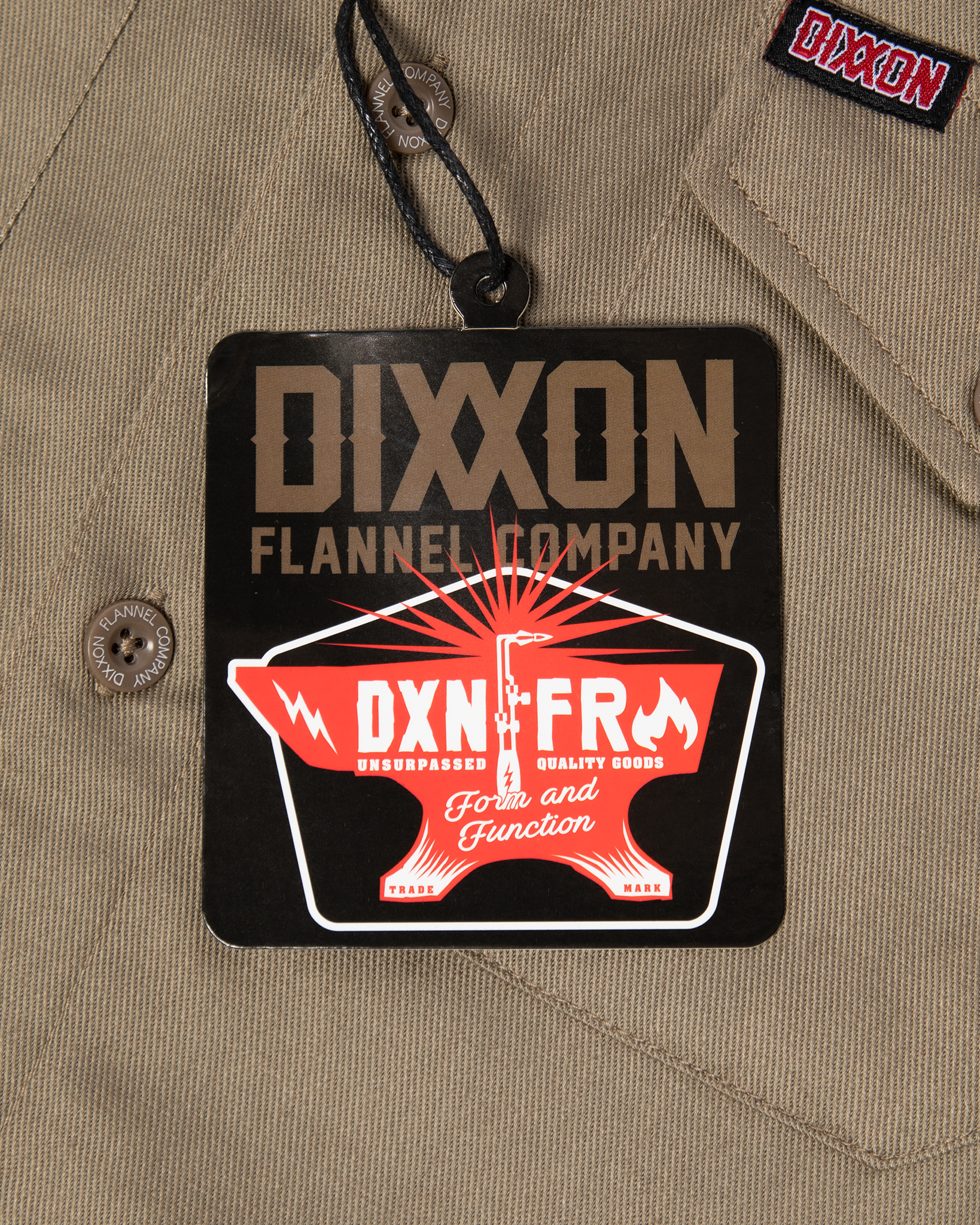 WorkForce FR Work Shirt - Khaki - Dixxon Flannel Co. view 8