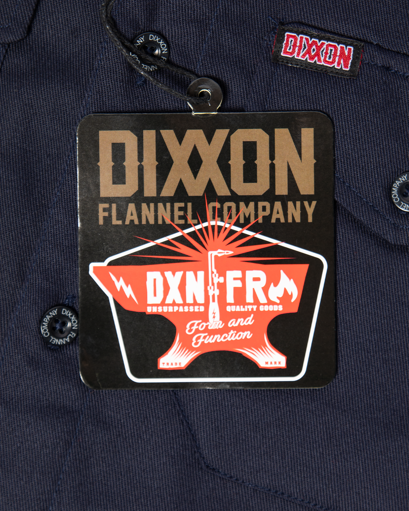 WorkForce FR Work Shirt - Navy - Dixxon Flannel Co. view 7